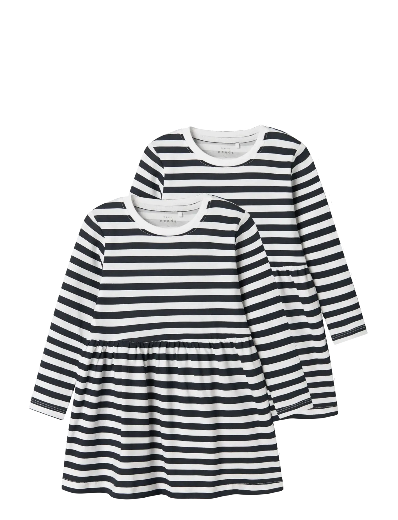 name it NMFVIVIA LS DRESS 2P NOOS - Freizeitkleider - DARK SAPPHIRE / navy