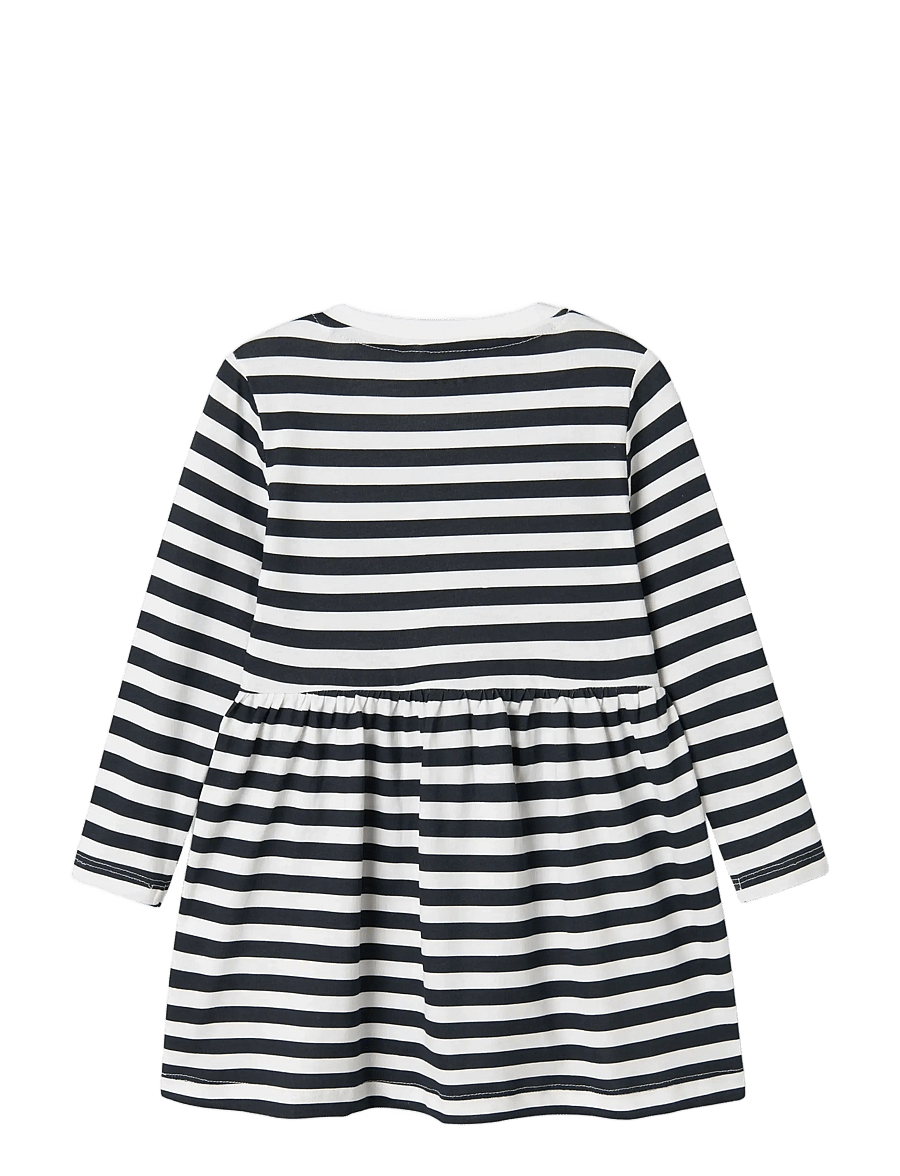 name it - NMFVIVIA LS DRESS 2P NOOS - mazuļu kleitas ar garām piedurknēm - dark sapphire - 1