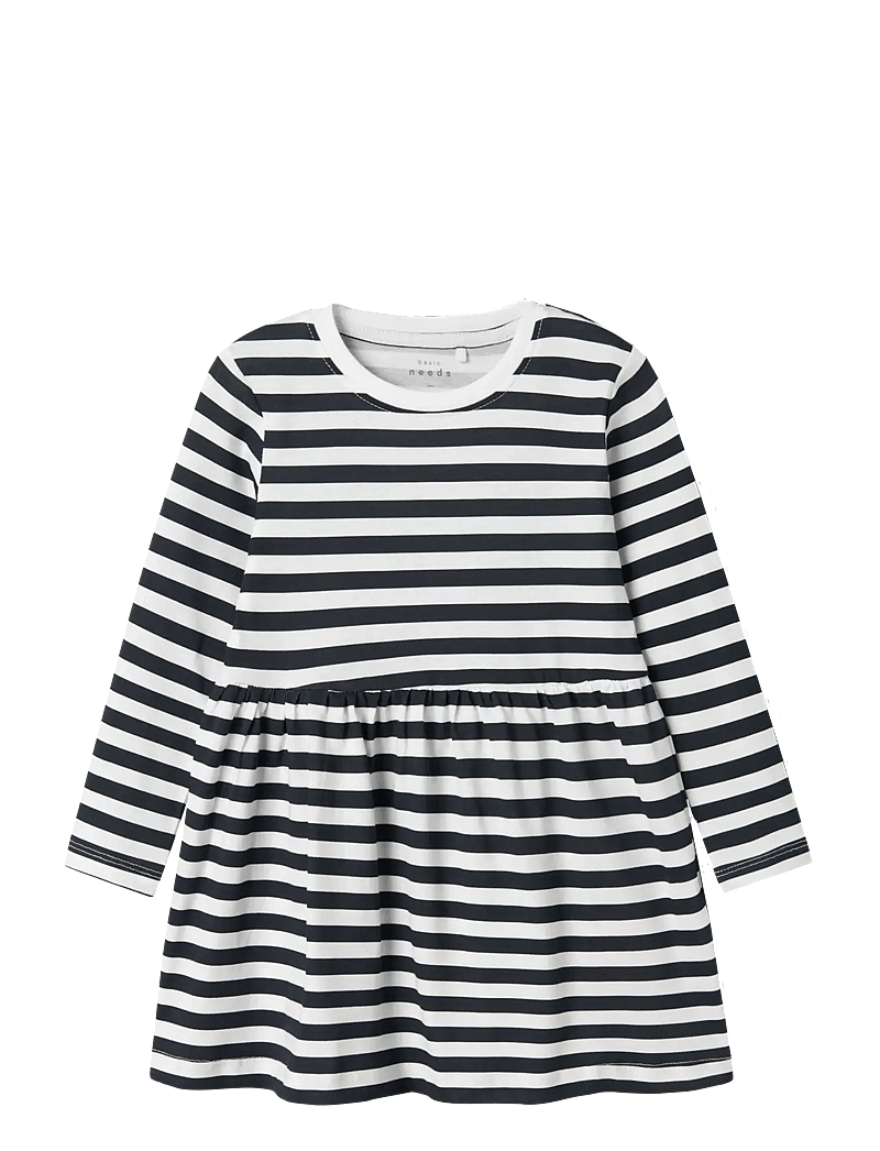 name it - NMFVIVIA LS DRESS 2P NOOS - langærmede babykjoler - dark sapphire - 2