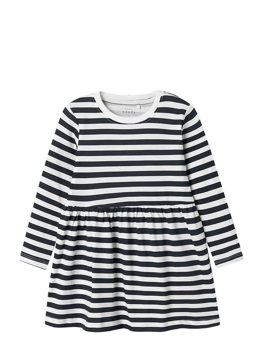 name it - NMFVIVIA LS DRESS 2P NOOS - mazuļu kleitas ar garām piedurknēm - dark sapphire - 2