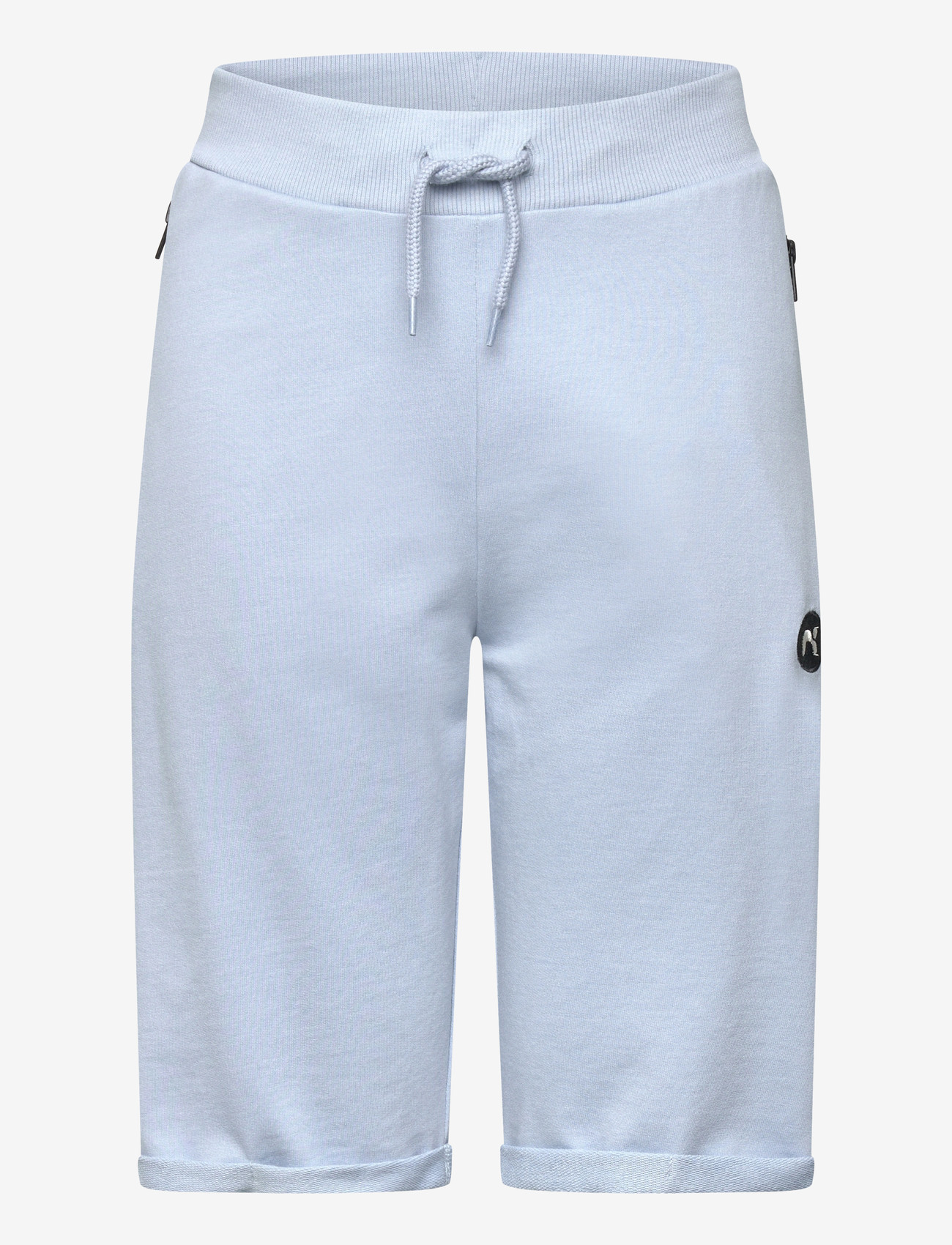 name it - NKMVIMO SWE SHORTS UNB NOOS - sweatshorts - blue fog - 0