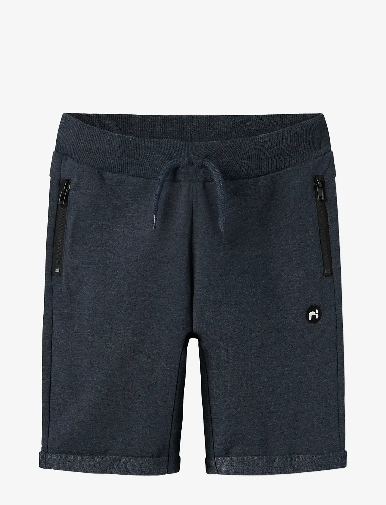 name it - NKMVIMO SWE SHORTS UNB NOOS - sweatshorts - dark sapphire - 0