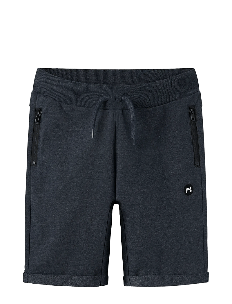 name it - NKMVIMO SWE SHORTS UNB NOOS - sweatshorts - dark sapphire - 0