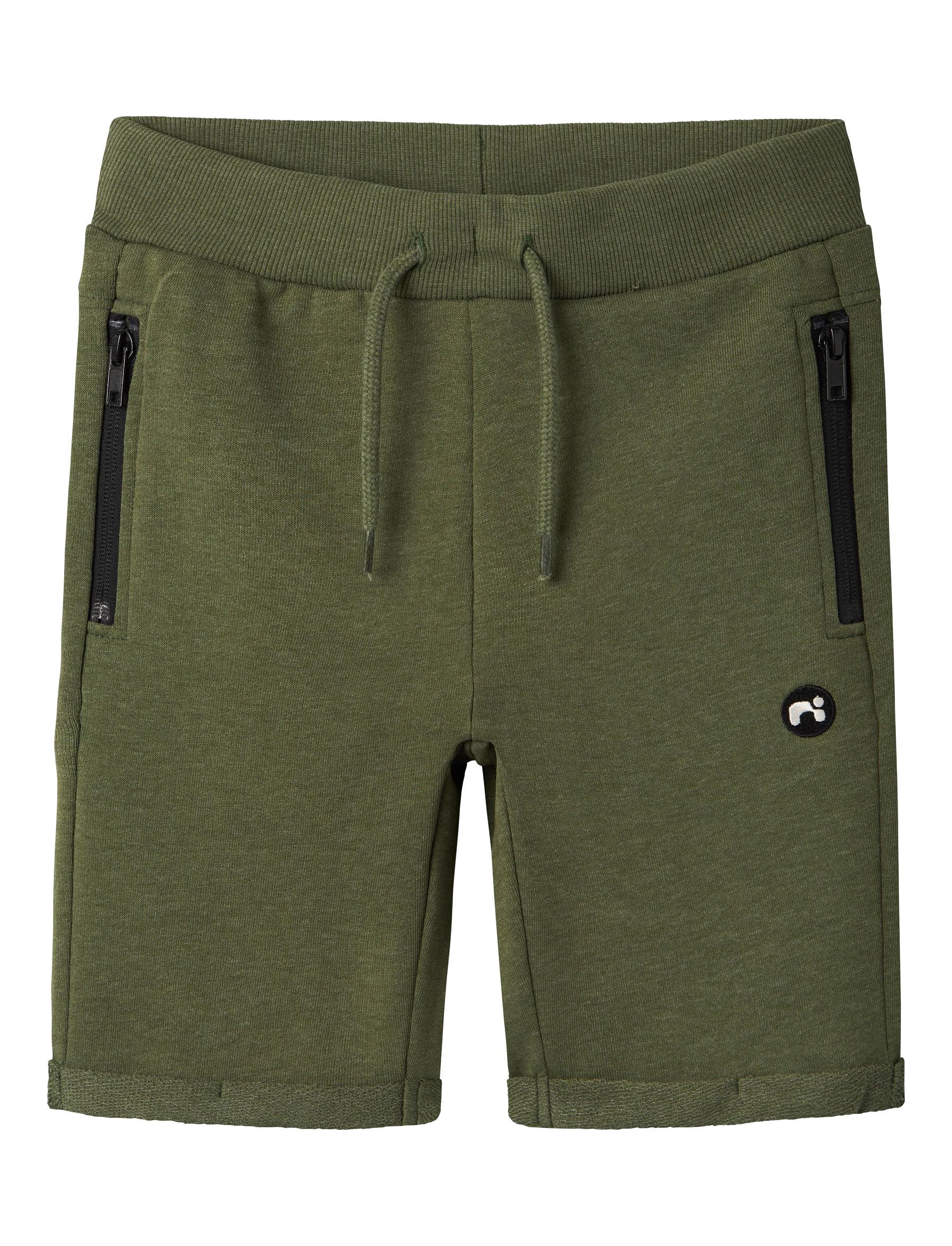 name it NKMVIMO SWE SHORTS UNB NOOS - Baby 44-92 - RIFLE GREEN / green