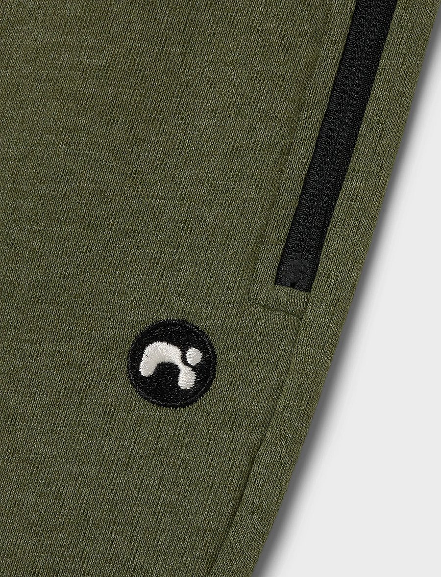 name it - NKMVIMO SWE SHORTS UNB NOOS - sweatshorts - rifle green - 2