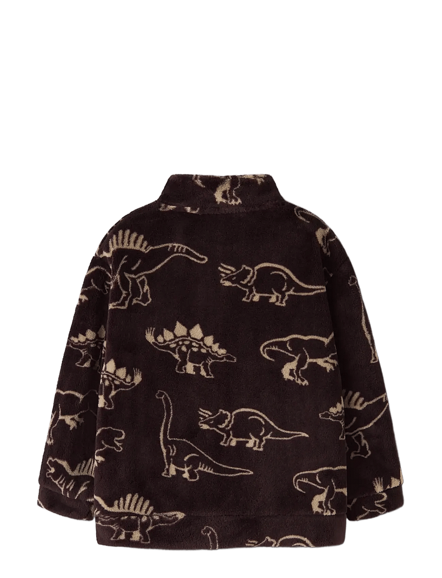 name it - NMMRICOLAJ TEDDY CARD - chocolate plum - 1