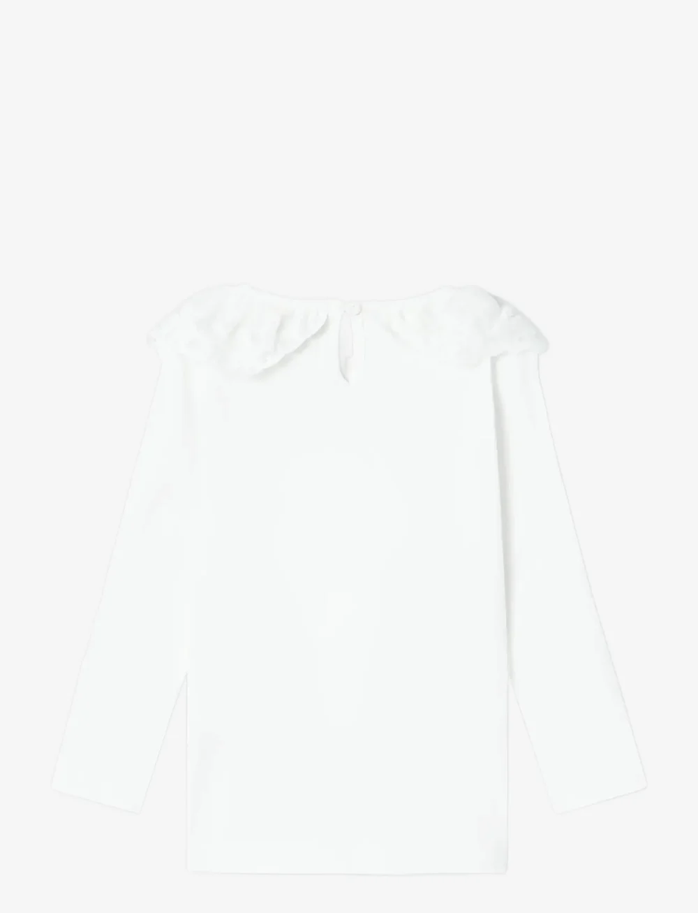 name it - NMFRILDA SLIM LS TOP - långärmade t-shirts - bright white - 1