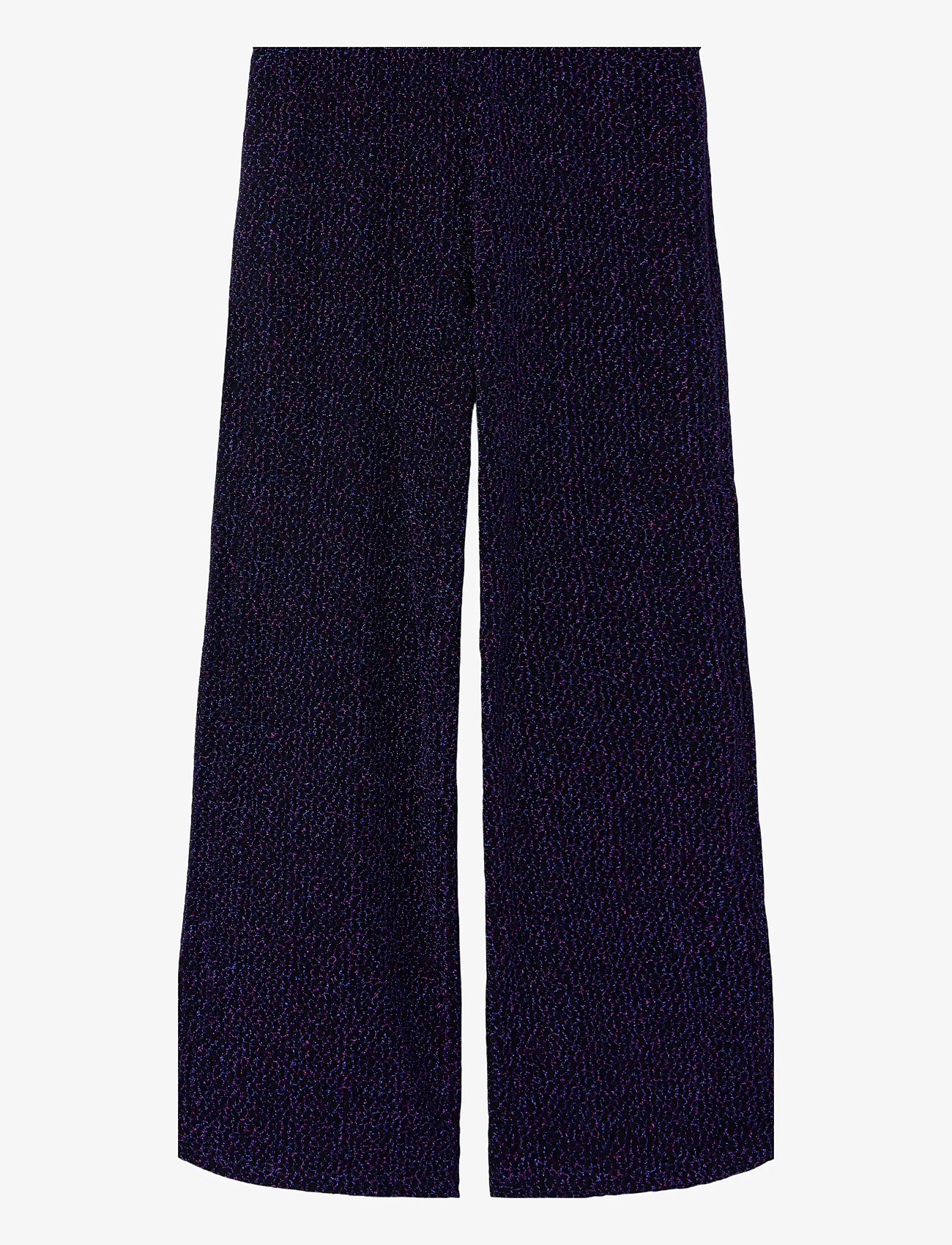 name it - NKFNOLEK WIDE PANT - efterårstøj - phlox pink - 0