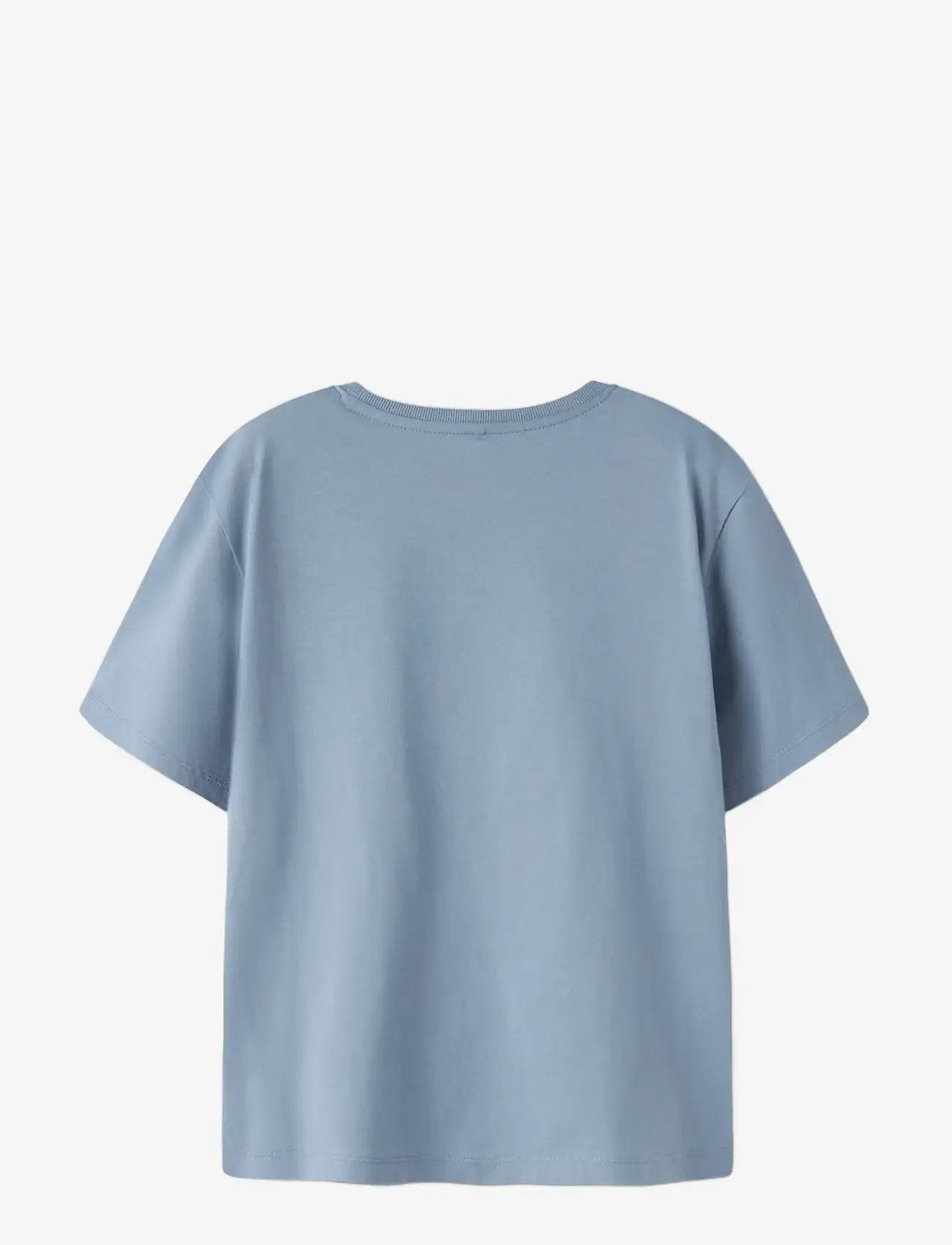 name it - NKMBRODY SS NREG TOP NOOS - kortærmede t-shirts - ashley blue - 1