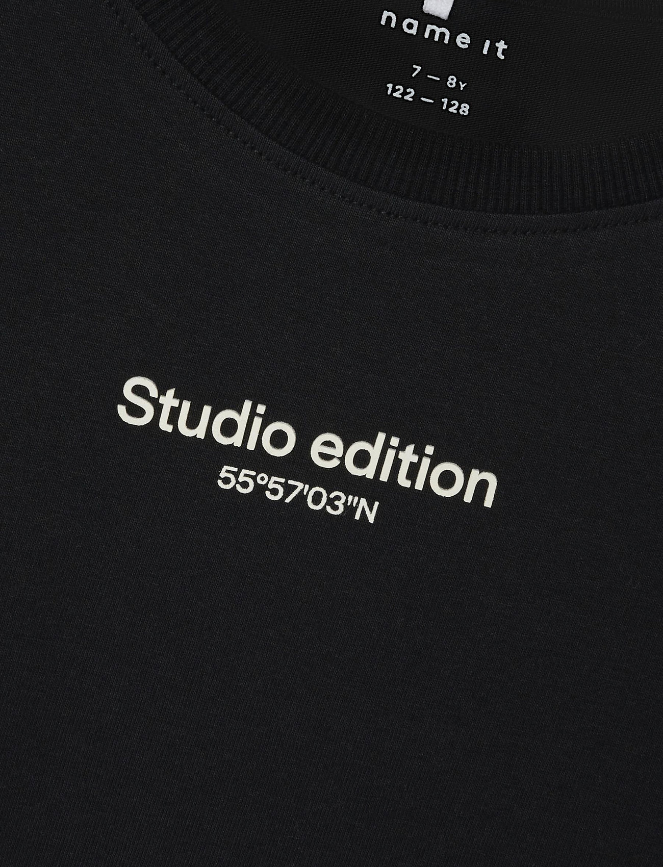 name it - NKMBRODY SS NREG TOP NOOS - kurzärmelige - black - 3