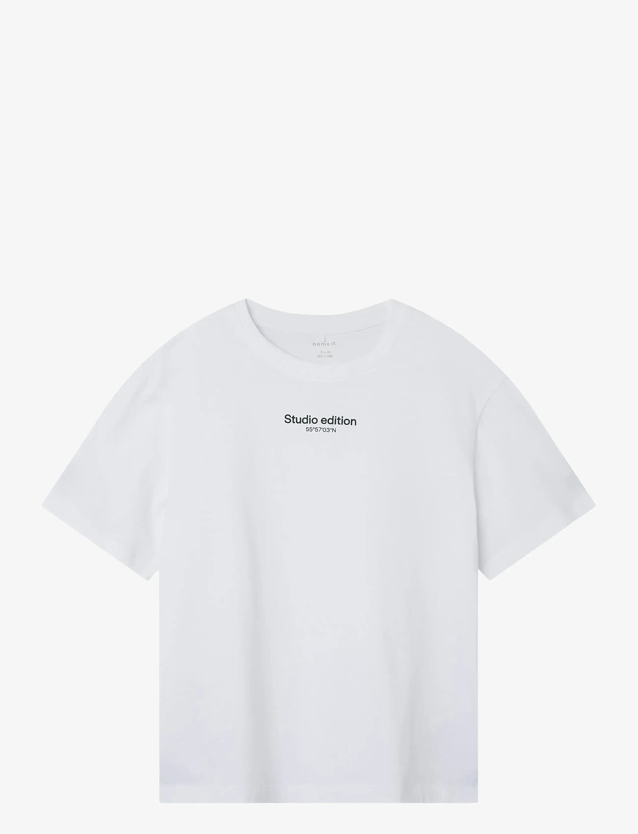 name it - NKMBRODY SS NREG TOP NOOS - kortærmede t-shirts - bright white - 1