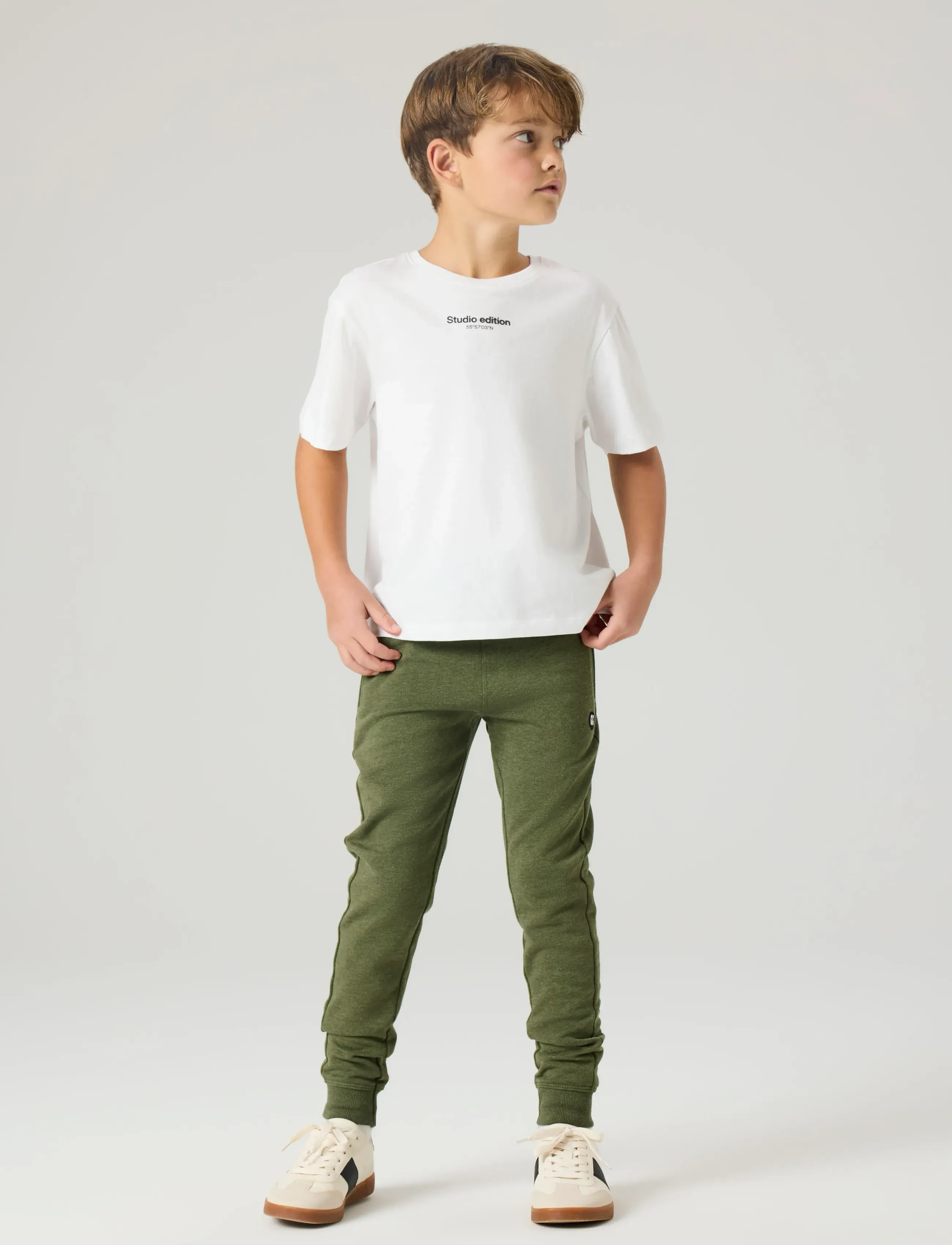name it - NKMBRODY SS NREG TOP NOOS - short-sleeved t-shirts - bright white - 3