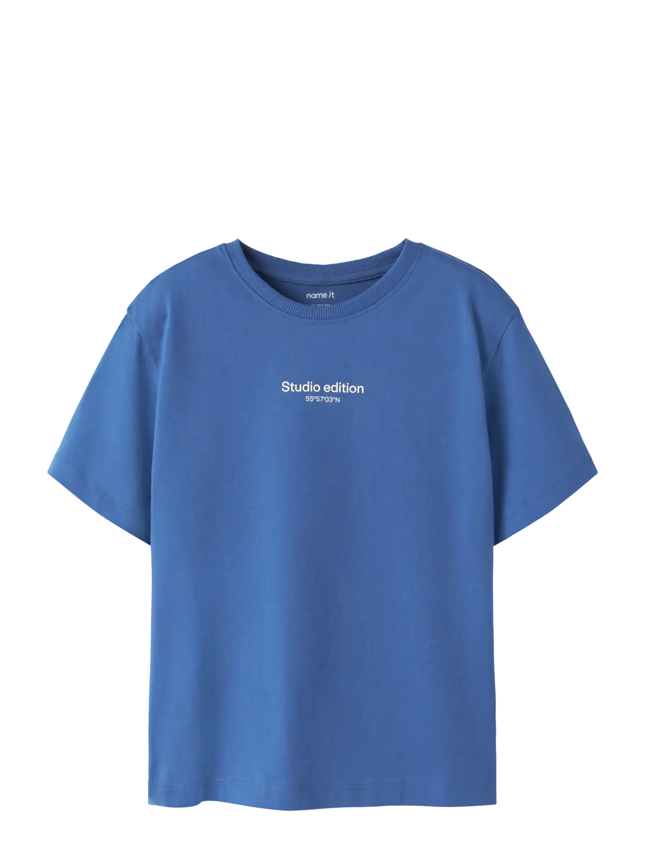 name it NKMBRODY SS NREG TOP NOOS - Back to school - DELFT / blue