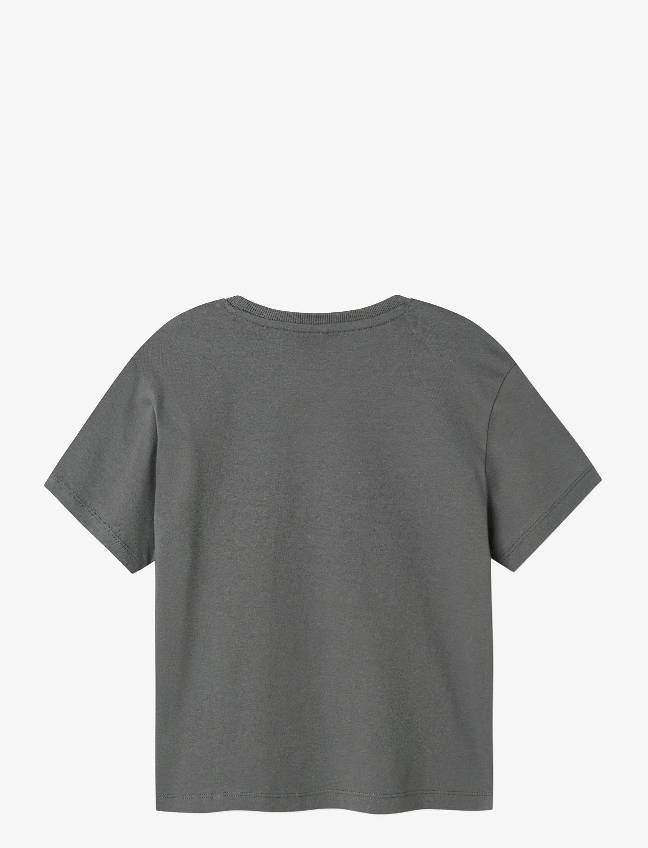 name it - NKMBRODY SS NREG TOP NOOS - kortærmede t-shirts - lava smoke - 2