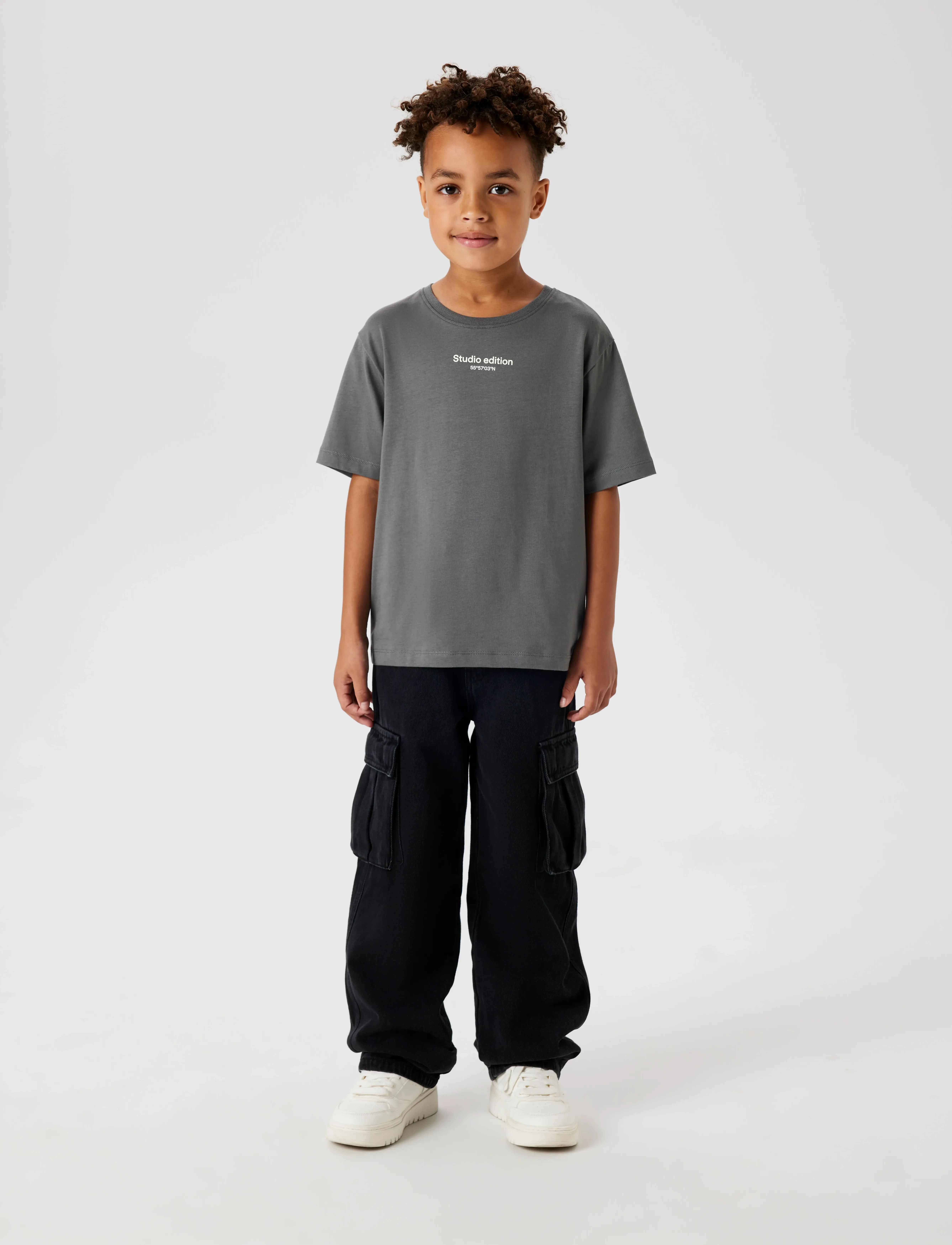 name it - NKMBRODY SS NREG TOP NOOS - lyhythihaiset t-paidat - lava smoke - 0