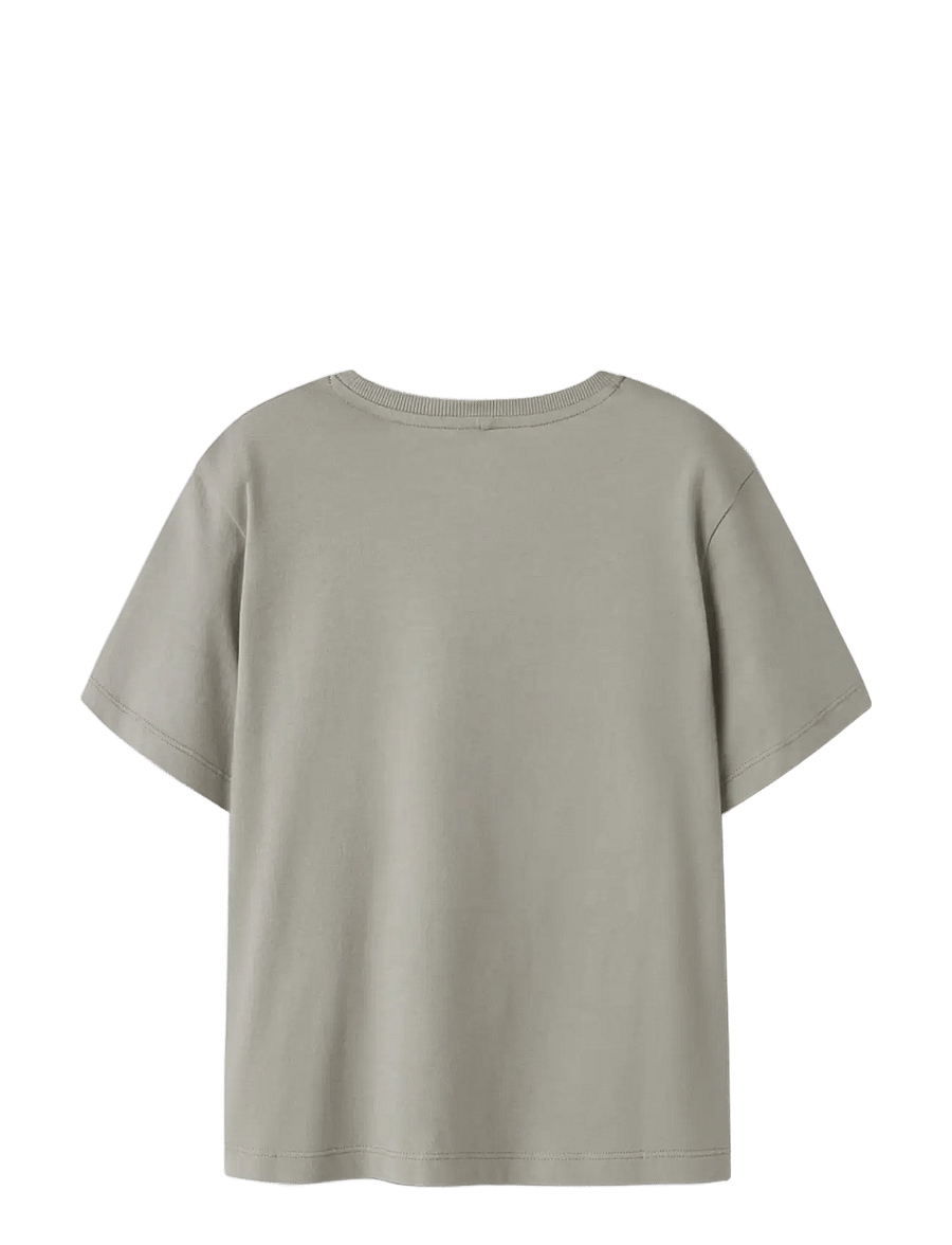 name it - NKMBRODY SS NREG TOP NOOS - lühikeste varrukatega t-särgid - shadow - 2