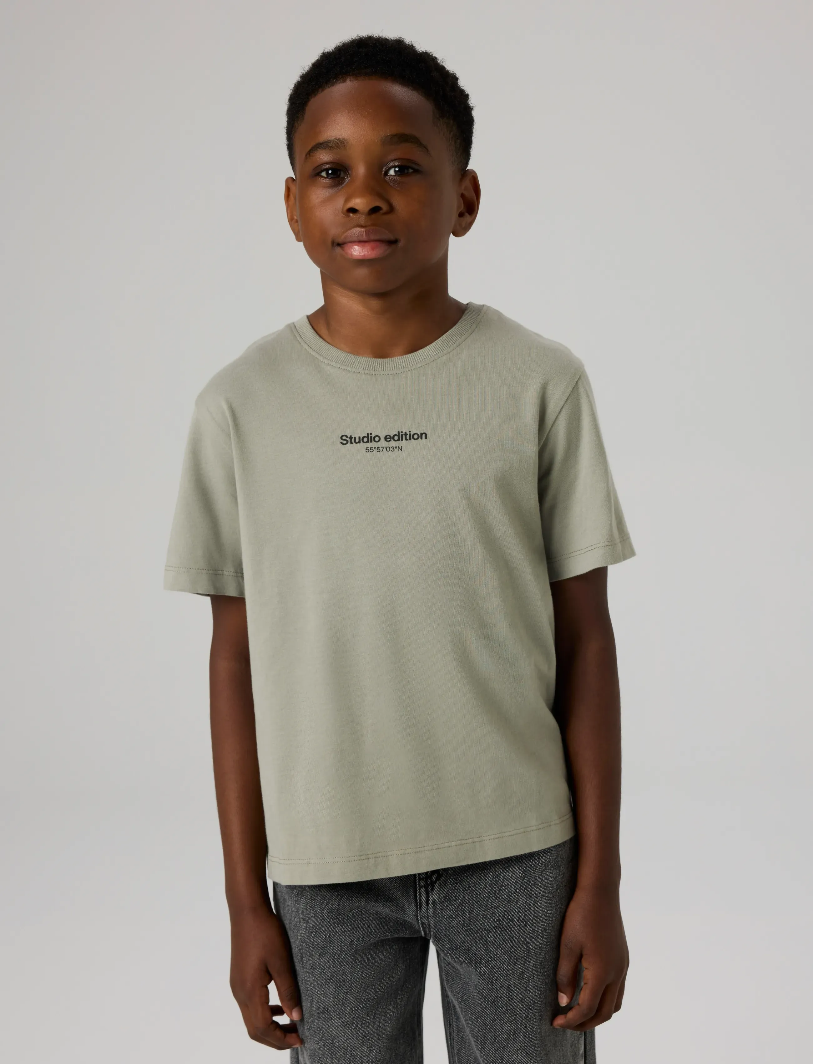 name it - NKMBRODY SS NREG TOP NOOS - lühikeste varrukatega t-särgid - shadow - 0