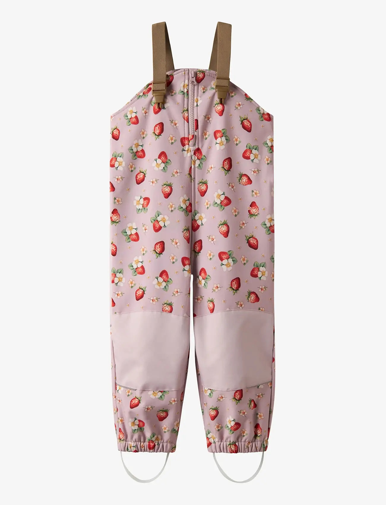 name it - NMFALFA08 SOFTSHELL BIB PANT AOP FO - byxor - keepsake lilac - 1