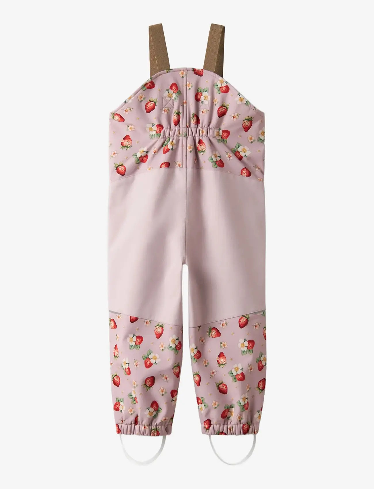 name it - NMFALFA08 SOFTSHELL BIB PANT AOP FO - byxor - keepsake lilac - 2