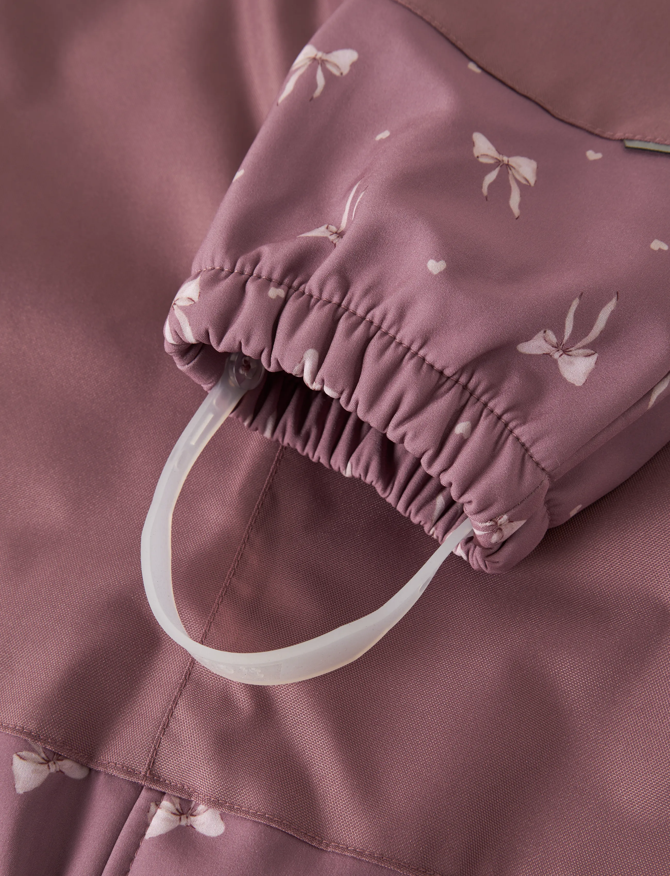 name it - NMFALFA08 SOFTSHELL BIB PANT AOP FO - softshell trousers - wistful mauve - 1