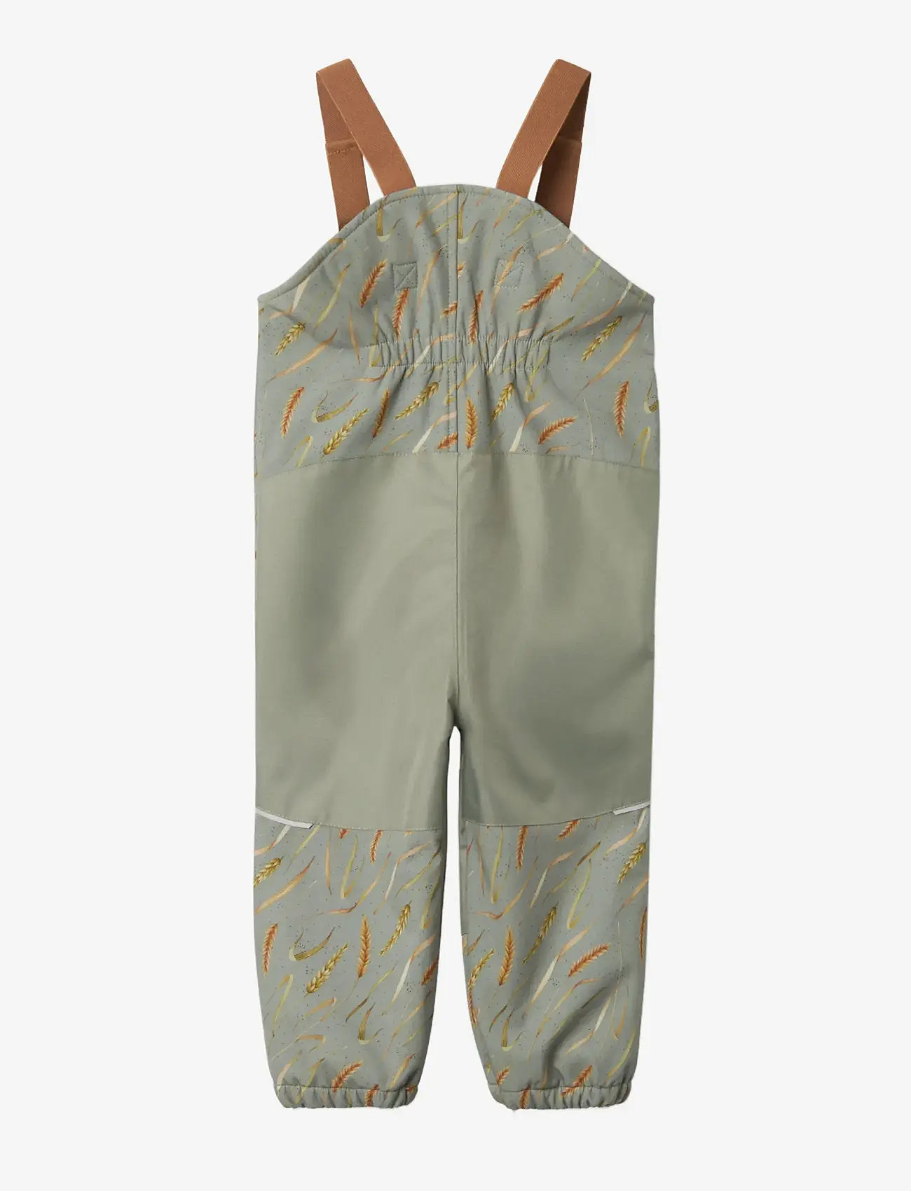 name it - NMMALFA08 SOFTSHELL BIB PANT AOP FO - softshellbyxor - shadow - 1