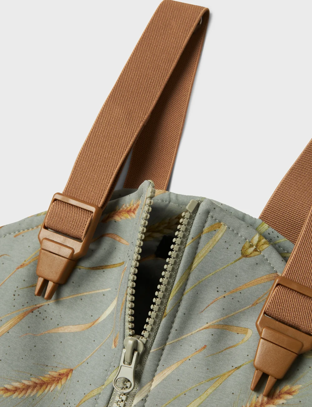 name it - NMMALFA08 SOFTSHELL BIB PANT AOP FO - softshell püksid - shadow - 3