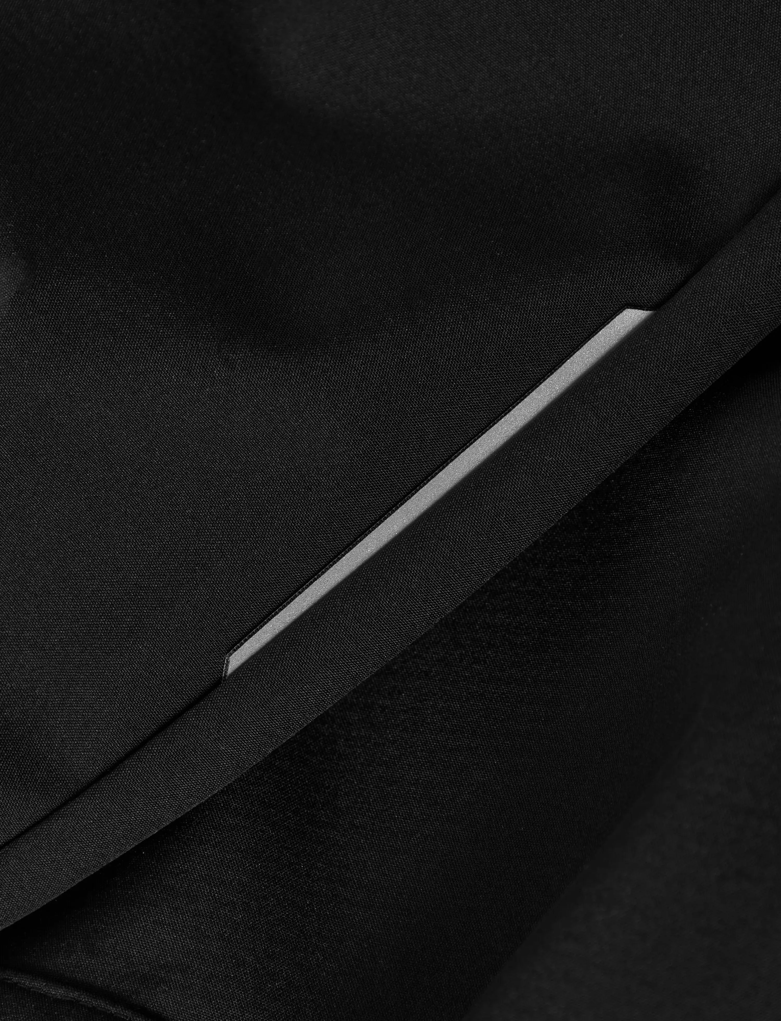 name it - NKNALFALIGHT08 PANT REG FO NOOS - vihmapüksid - black - 3