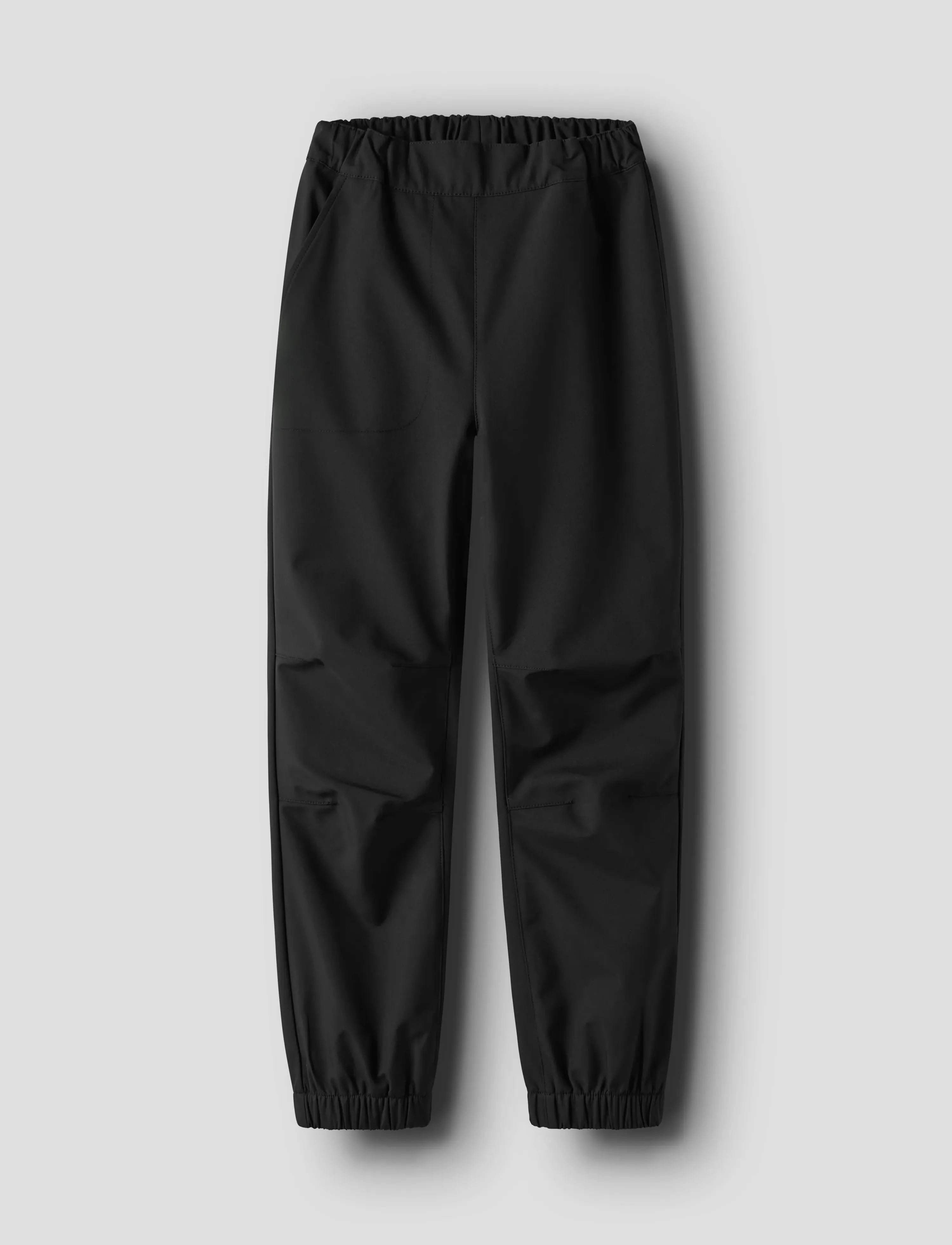 name it - NKNALFALIGHT08 PANT REG FO NOOS - vihmapüksid - black - 5