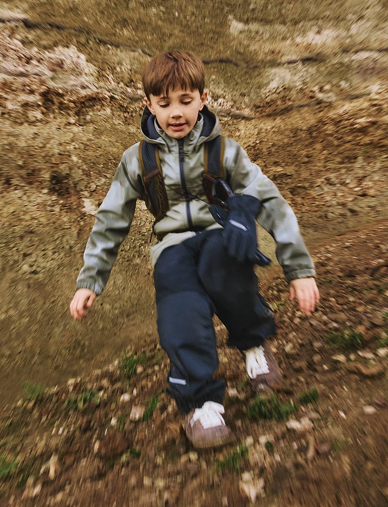 name it - NKMALFA08 SOFTSHELL JACKET BLOCK AOP FO - neperpučiamos striukės - shadow - 3