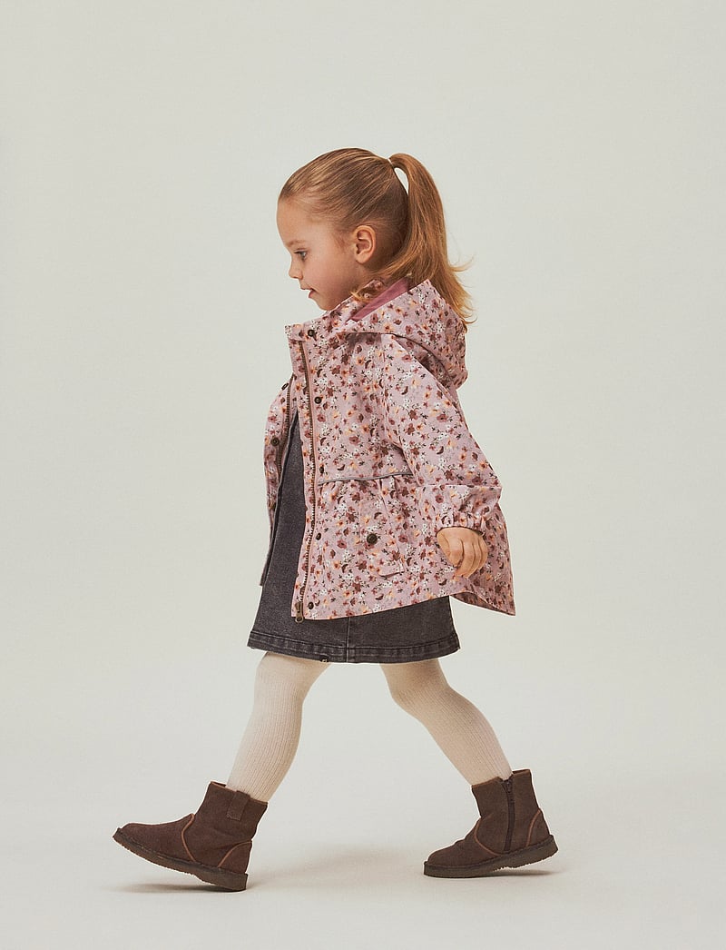 name it - NMFMALEX08 JACKET AOP FO - parkas - pale mauve - 2