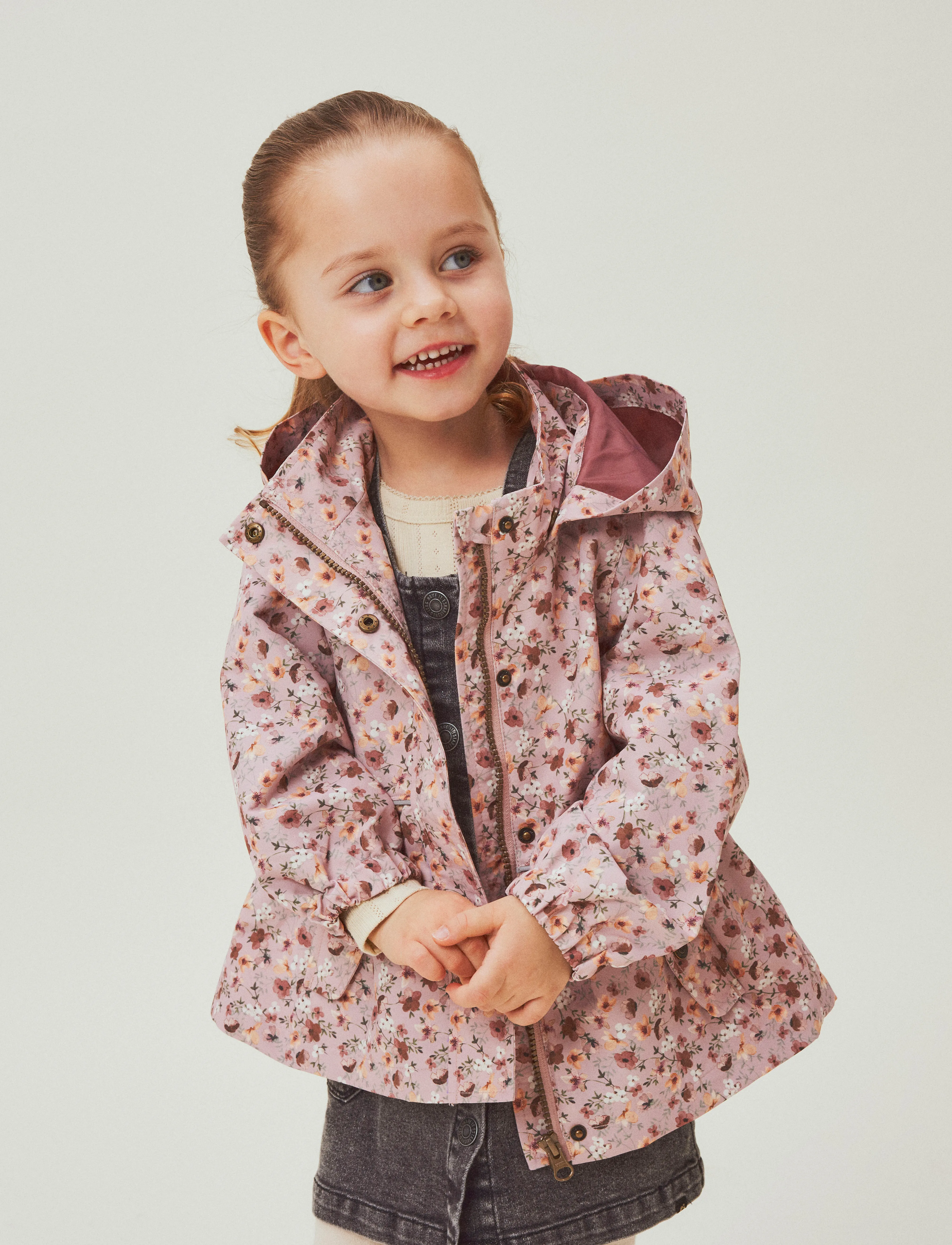 name it - NMFMALEX08 JACKET AOP FO - pale mauve - 3