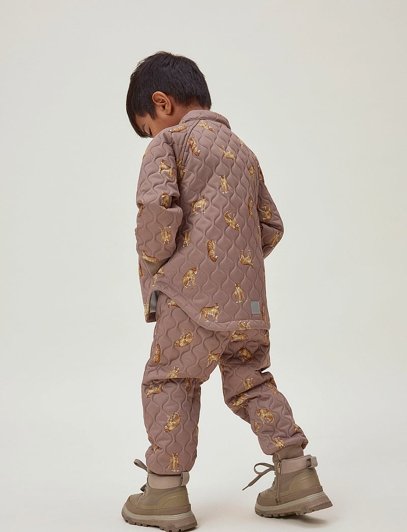 name it - NMMMOON QUILTED SET AOP FO - thermo-sets - mountain trail - 0