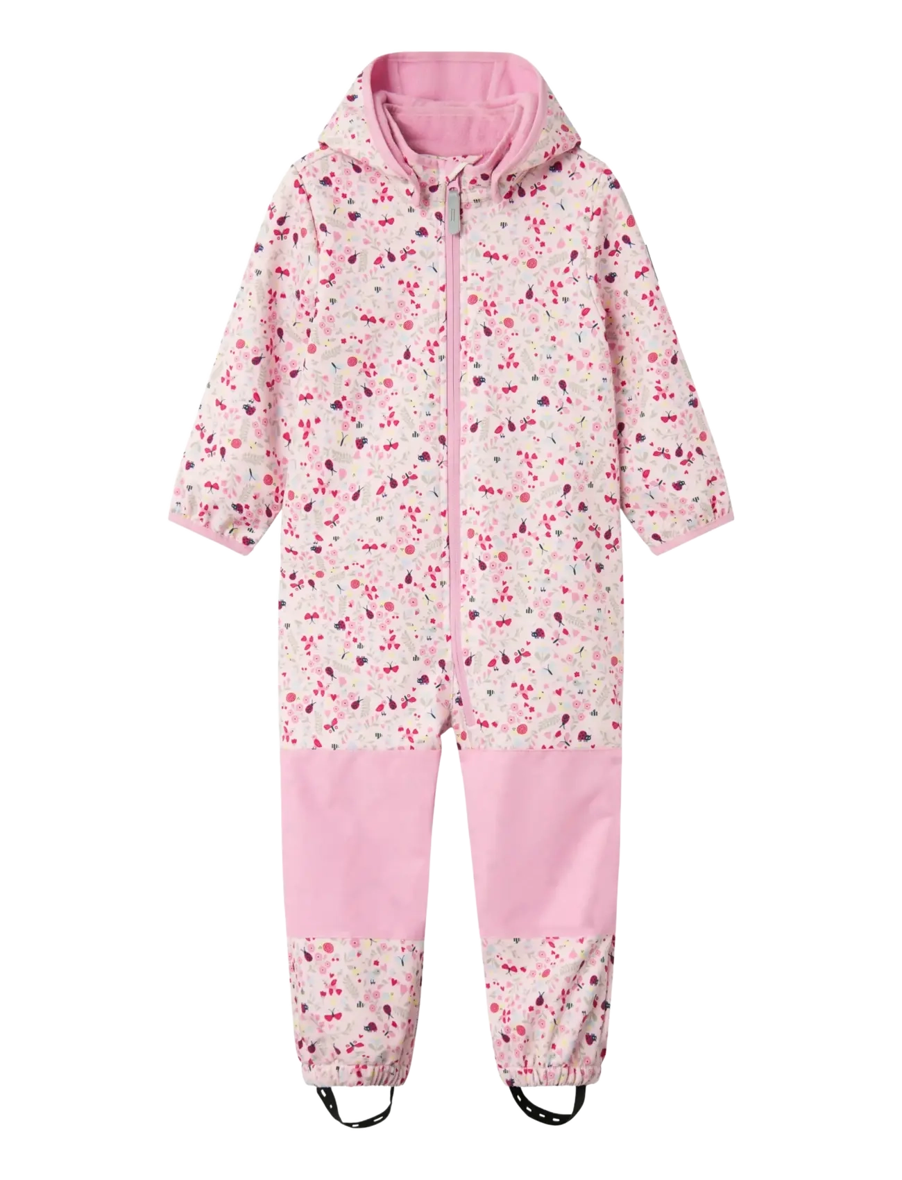 NMFMALTA05 SOFTSHELL SUIT AOP FO - CHERRY BLOSSOM