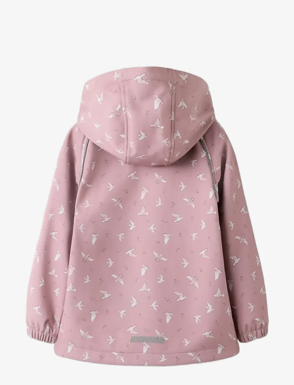 name it - NMFALFA08 SOFTSHELL ASHAPE JACKET FO - softshell jakker - woodrose - 2