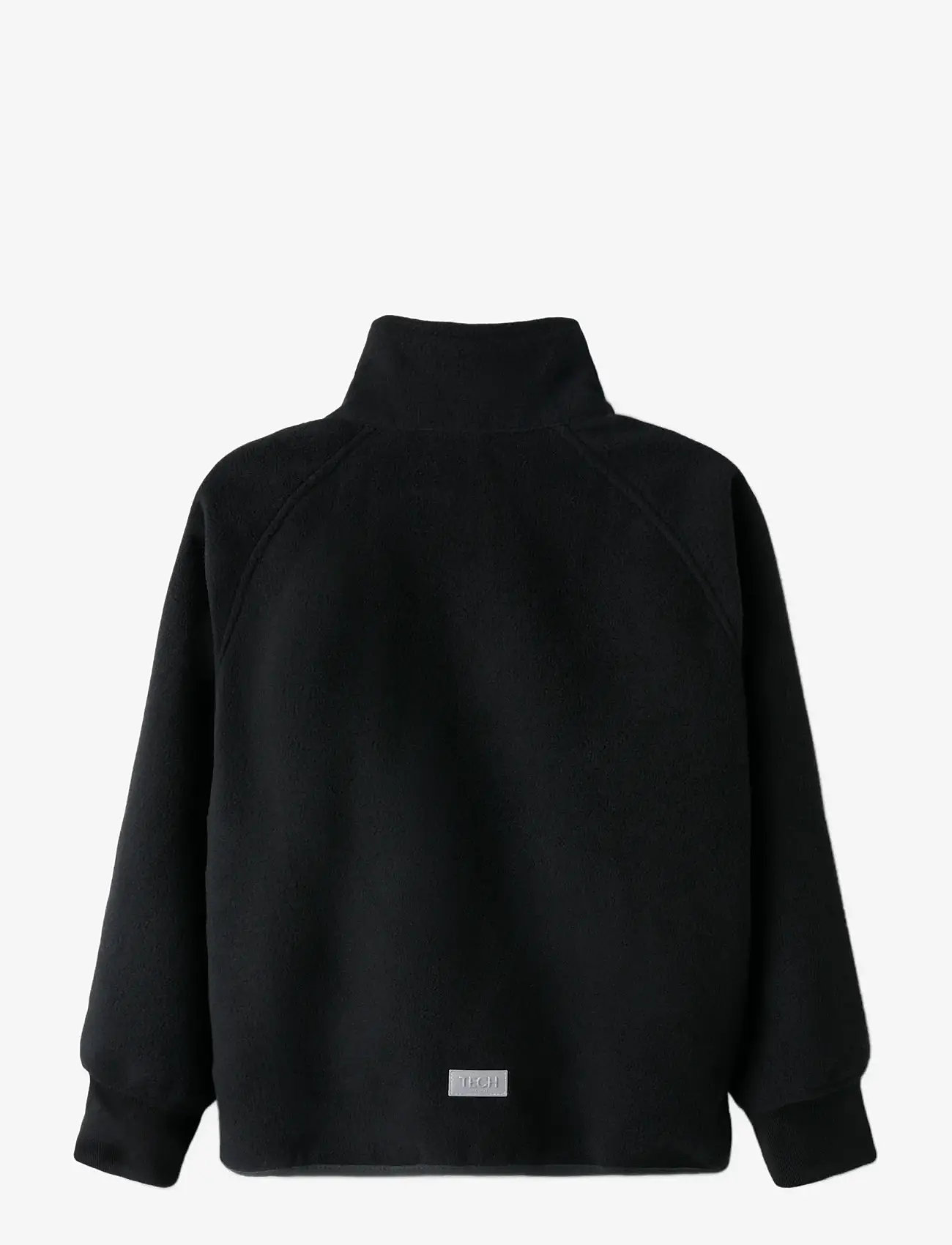 name it - NKNMOVE03 WINDFLEECE JACKET1 FO - flísjakkar - black - 1
