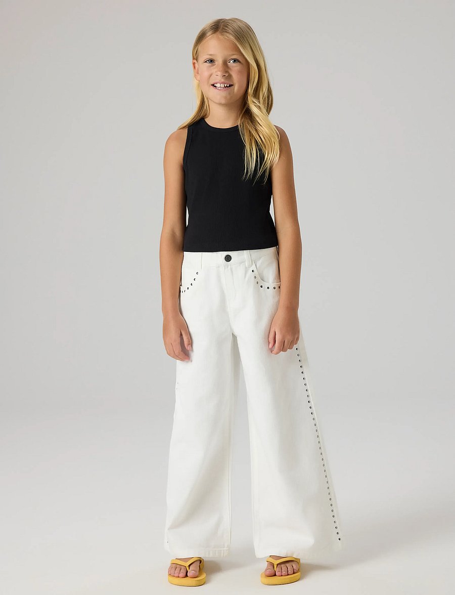 name it - NKFNAKAL SL SHORT TOP NOOS - tanktops - black - 3
