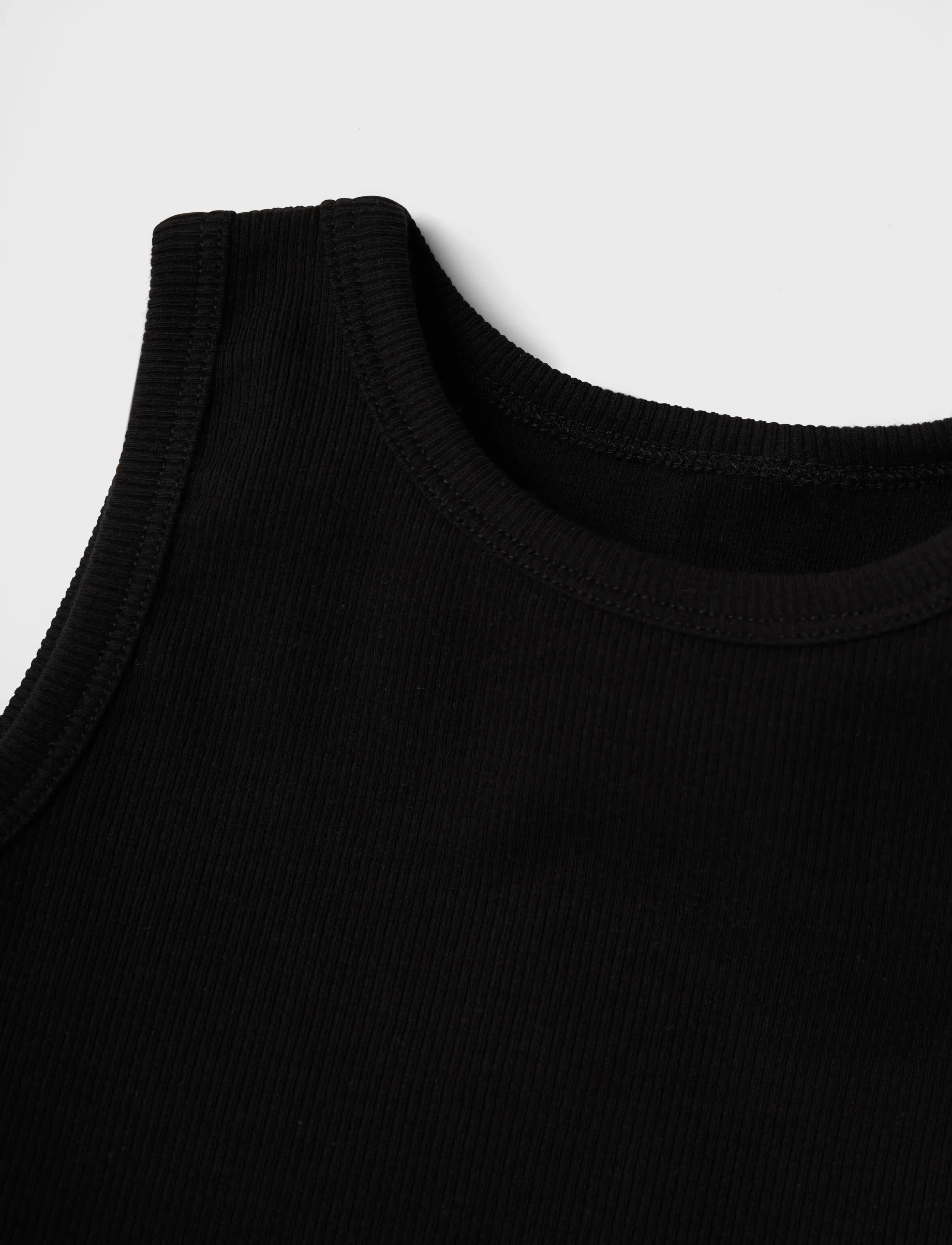 name it - NKFNAKAL SL SHORT TOP NOOS - Ærmeløs undertrøje - black - 5