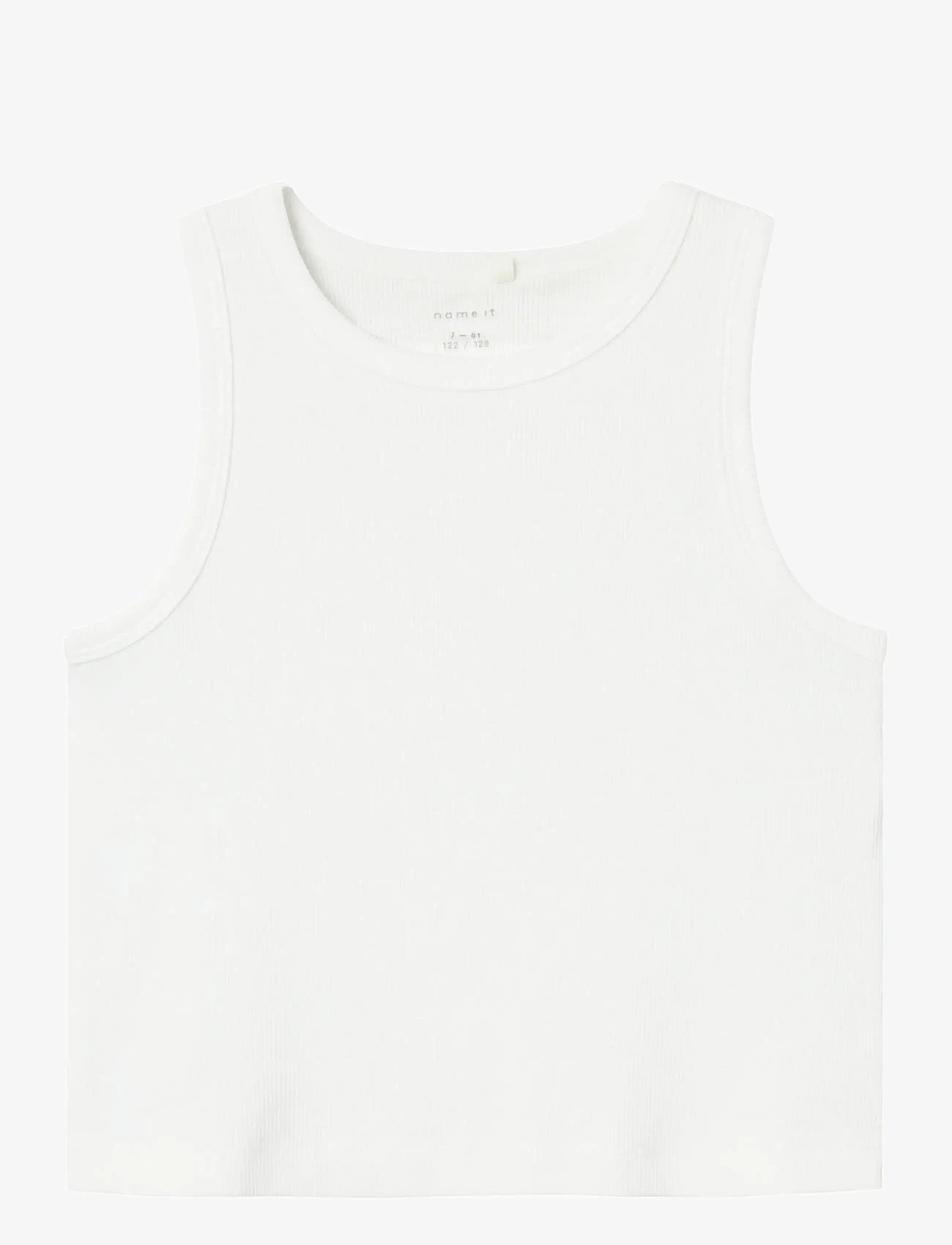 name it - NKFNAKAL SL SHORT TOP NOOS - Ærmeløs undertrøje - bright white - 1