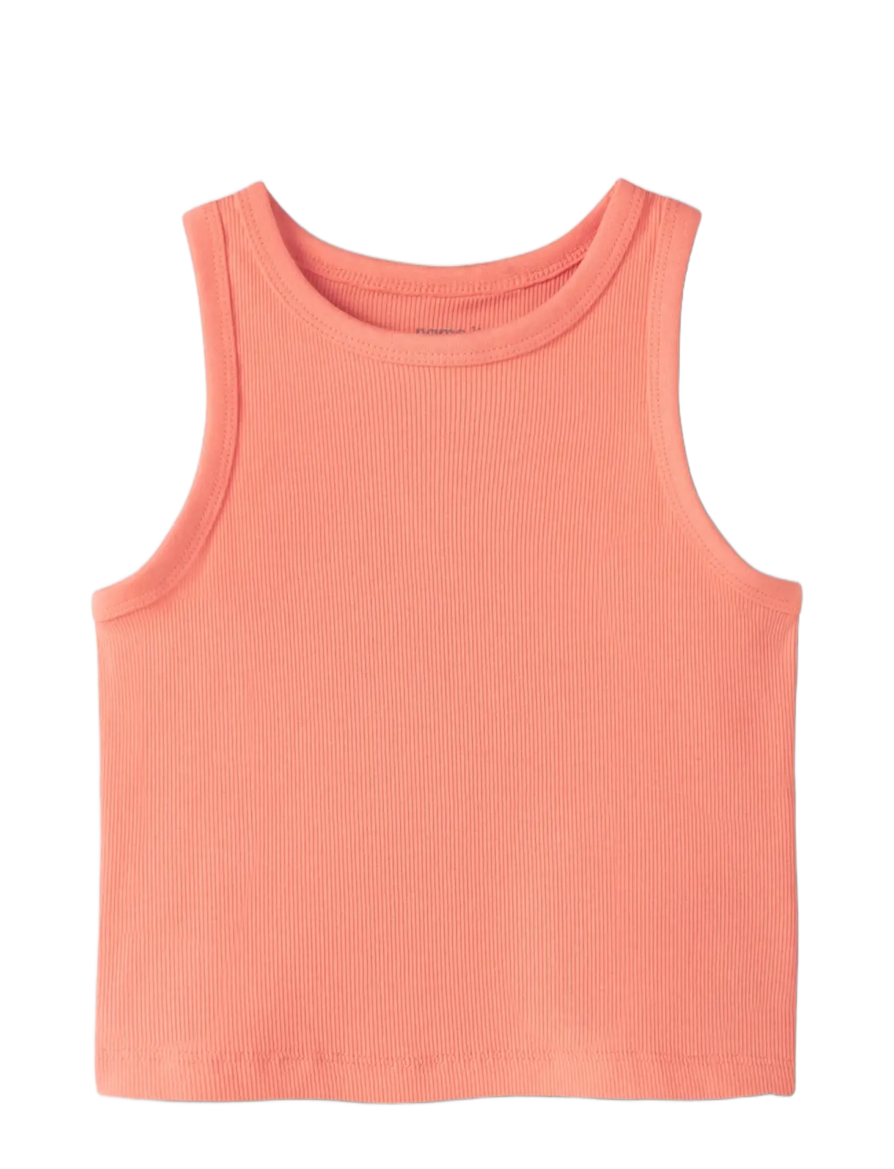 name it - NKFNAKAL SL SHORT TOP NOOS - Õlapaeltega topid - fusion coral - 2