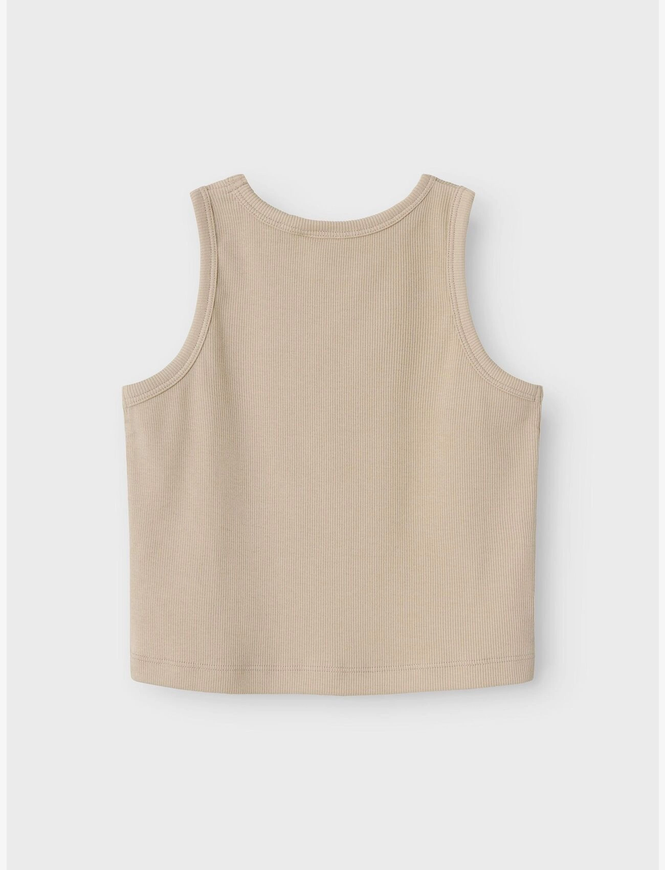 name it - NKFNAKAL SL SHORT TOP NOOS - tanktops - pure cashmere - 1