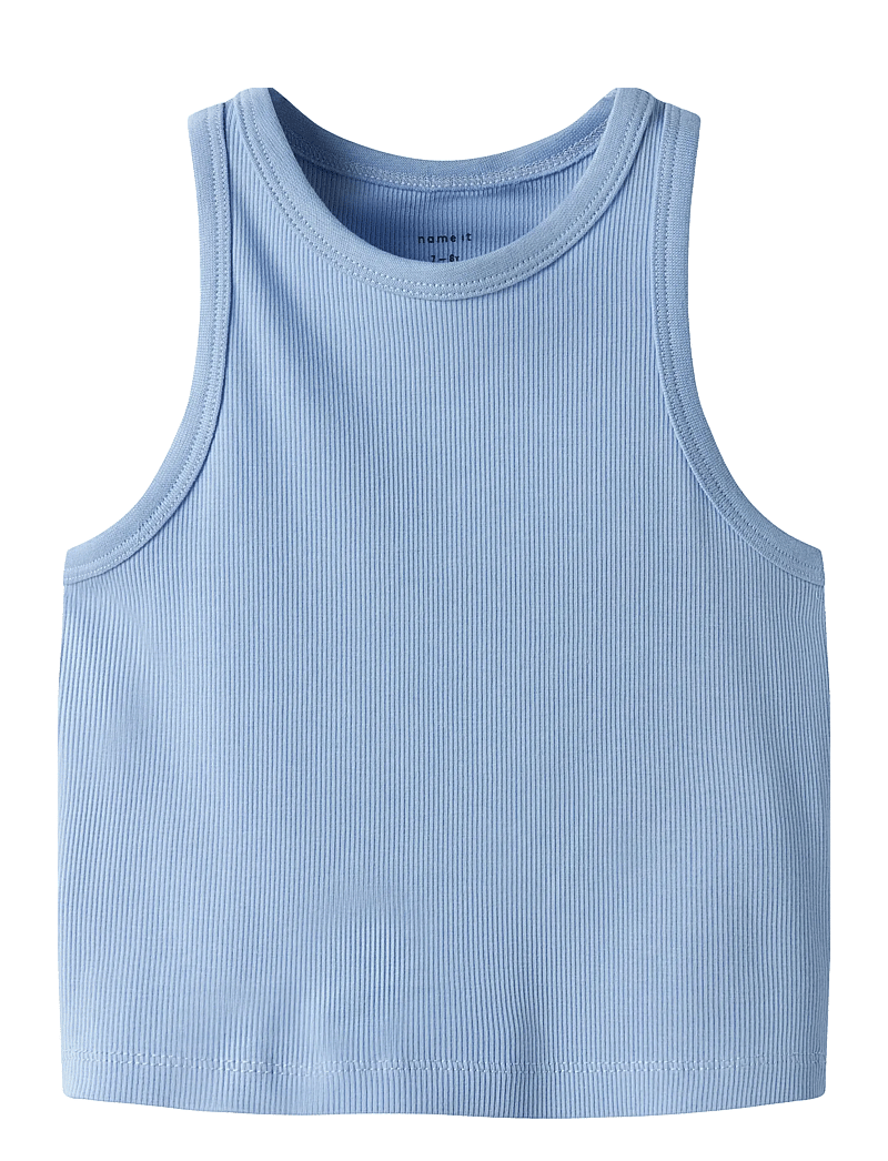 name it - NKFNAKAL SL SHORT TOP NOOS - Ærmeløs undertrøje - serenity - 0