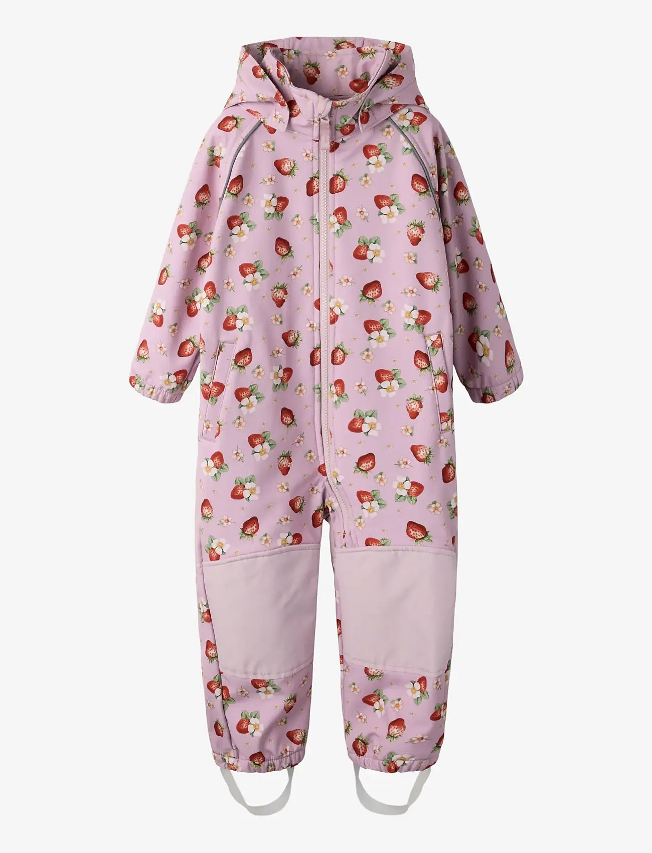 name it - NMFALFA08 SOFTSHELL SUIT AOP 1FO NOOS - softshell coveralls - keepsake lilac - 0
