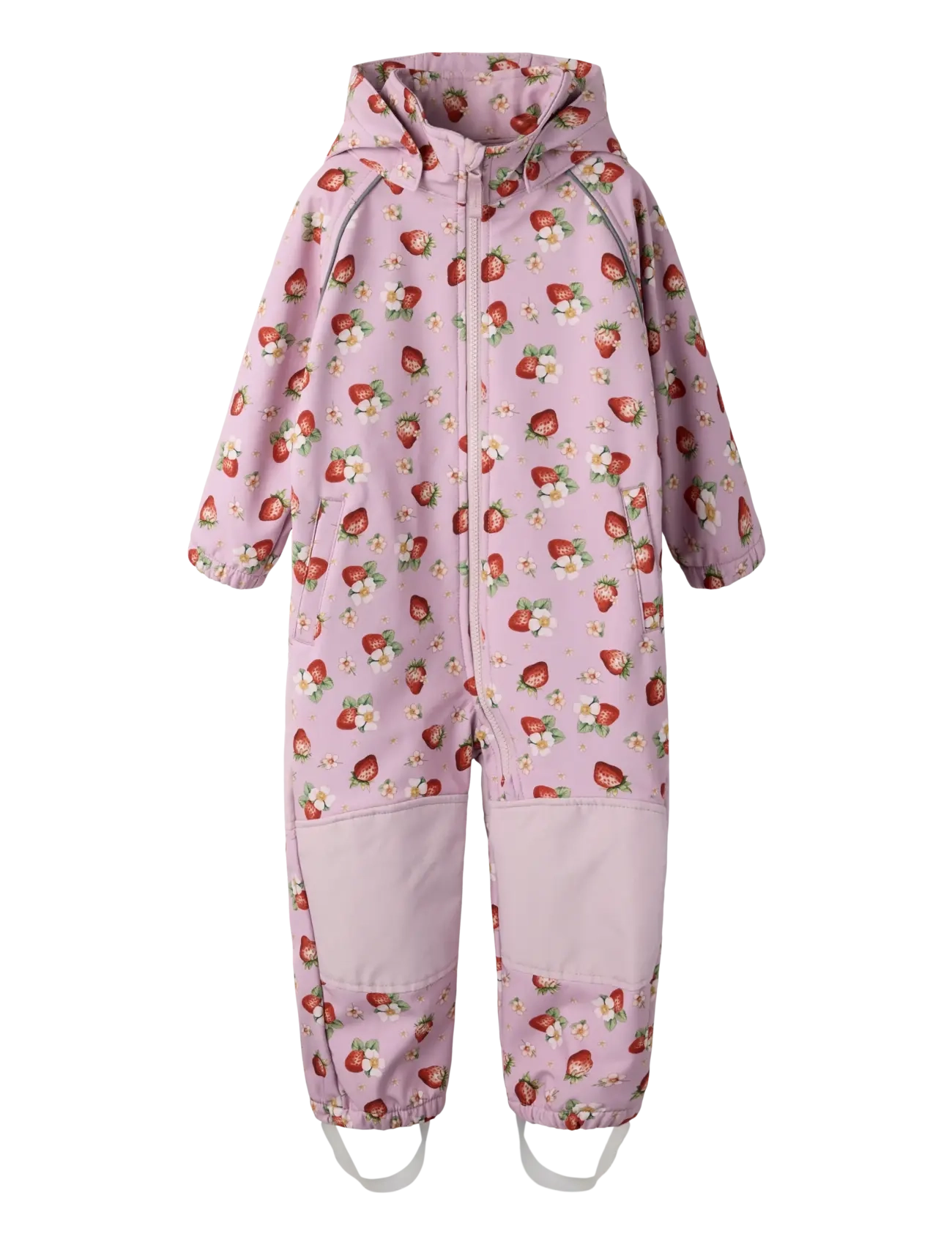 name it NMFALFA08 SOFTSHELL SUIT AOP 1FO NOOS - Outerwear - KEEPSAKE LILAC / pink/rose