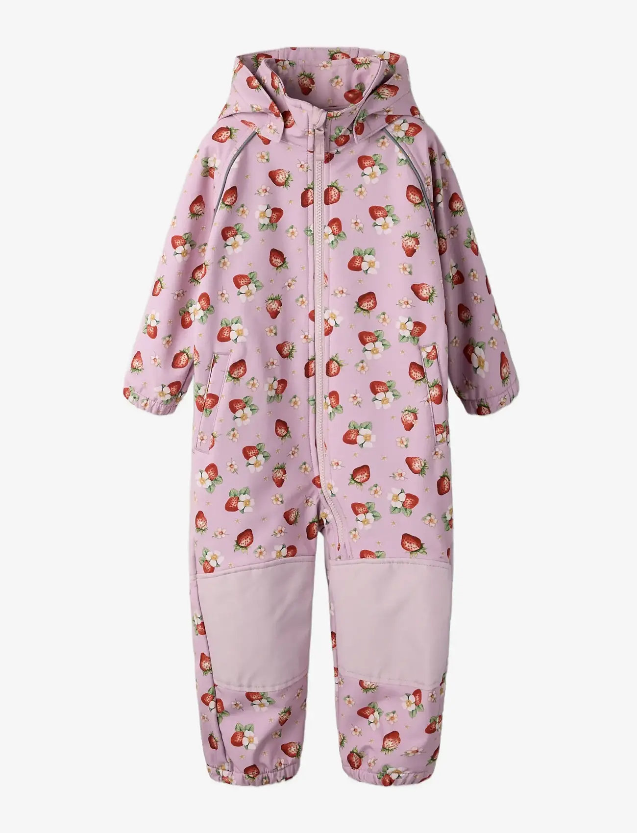 name it - NMFALFA08 SOFTSHELL SUIT AOP 1FO NOOS - softshell coveralls - keepsake lilac - 2