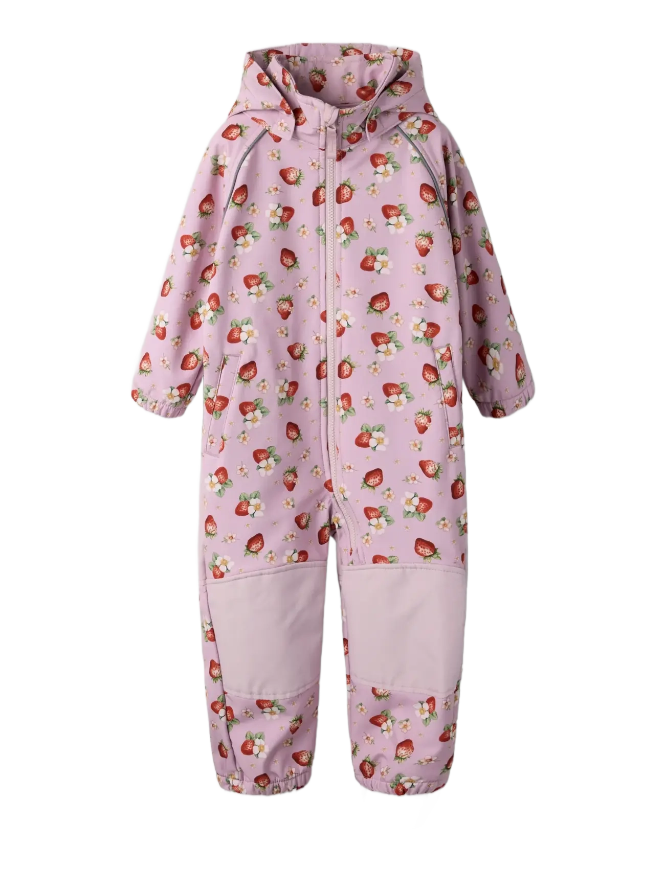 name it - NMFALFA08 SOFTSHELL SUIT AOP 1FO NOOS - skaldragter - keepsake lilac - 2
