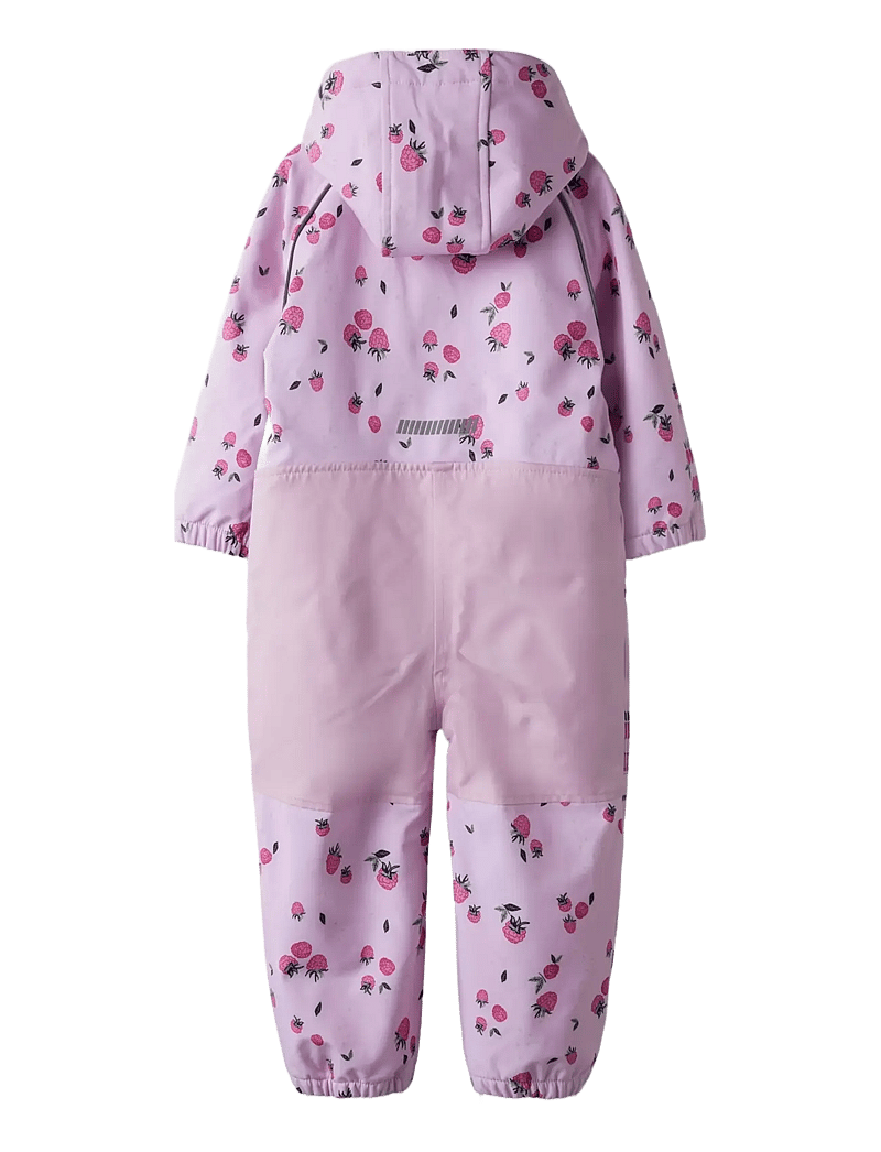 name it - NMFALFA08 SOFTSHELL SUIT AOP 1FO NOOS - softshell-overalls - winsome orchid - 1