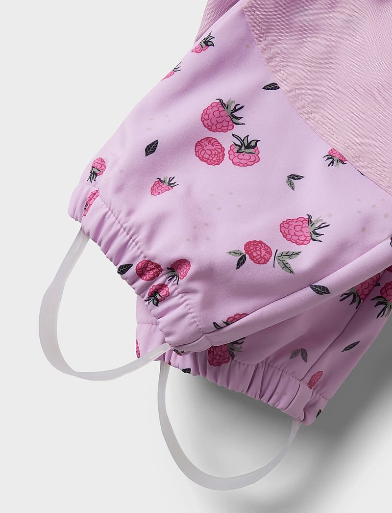 name it - NMFALFA08 SOFTSHELL SUIT AOP 1FO NOOS - softshell-overalls - winsome orchid - 2