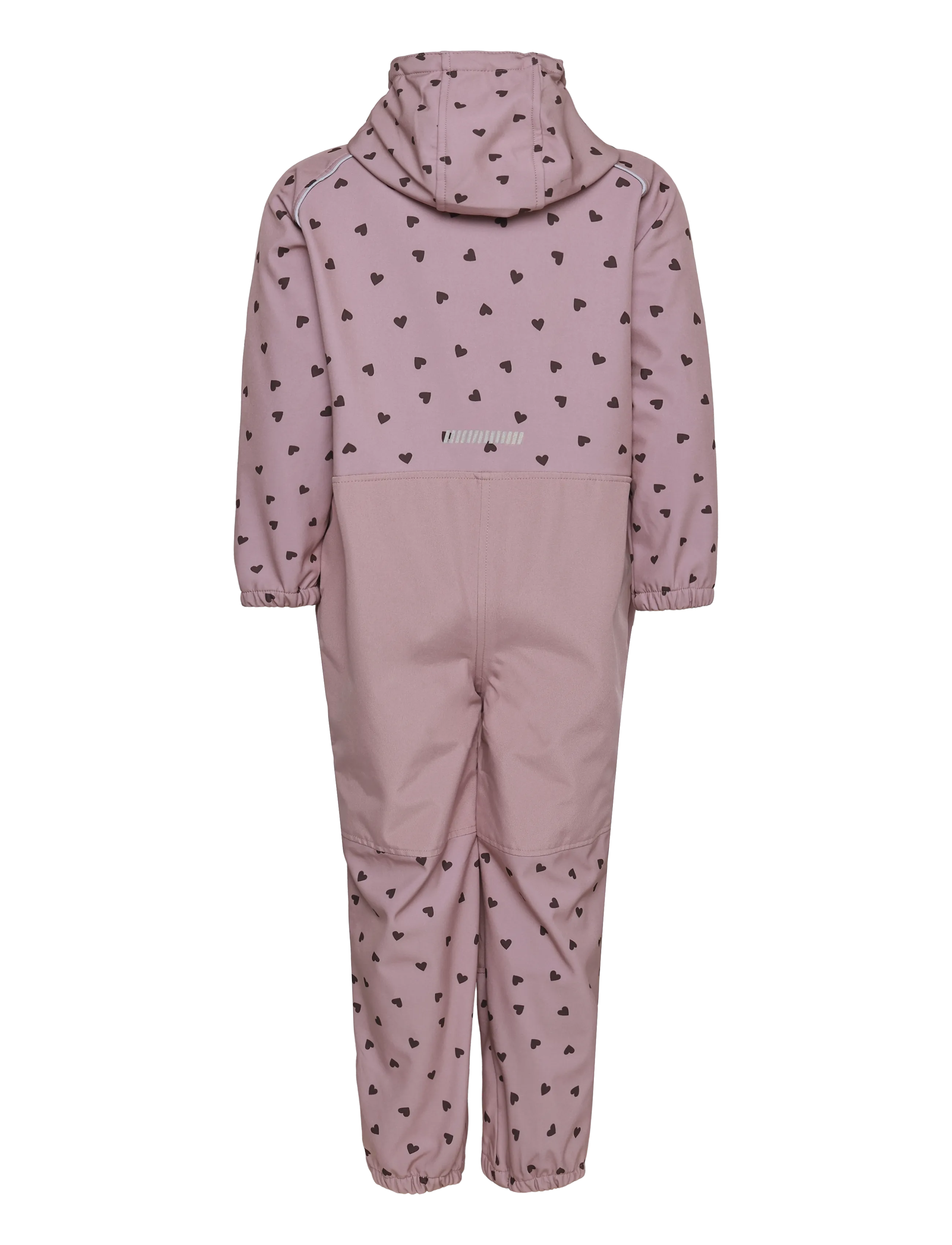 name it - NMFALFA08 SOFTSHELL SUIT AOP 1FO NOOS - shell overalls - woodrose - 1