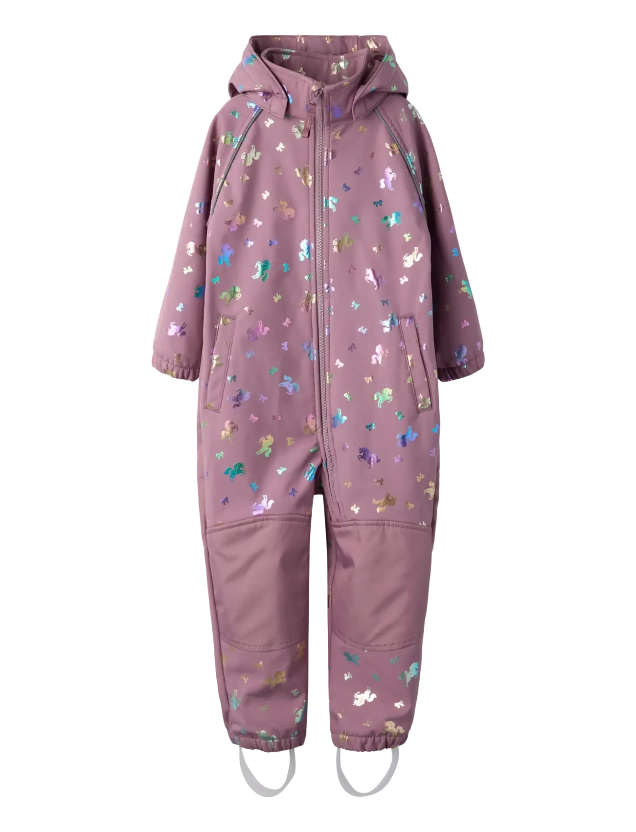 NAME IT Nmfalfa08 Softshell Anzug Foil 1Fo Noos Pink - 98 - Kinder