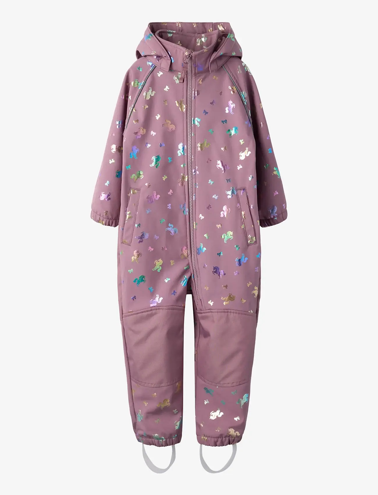 name it - NMFALFA08 SOFTSHELL SUIT FOIL 1FO NOOS - shell apģērbs - grape shake - 0